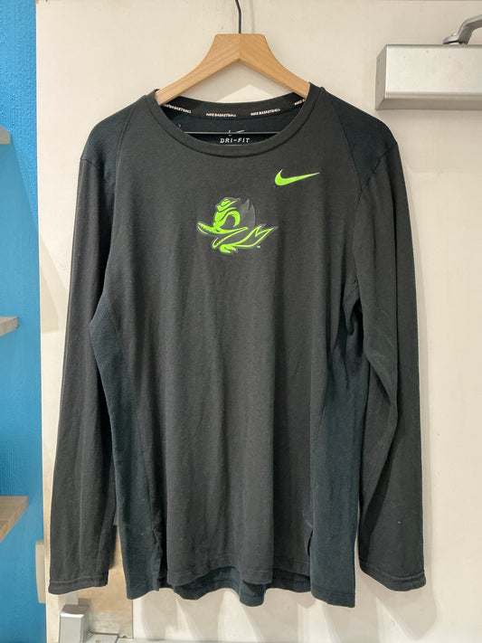 Oregon Long-sleeve Basketball Tee(Medium)
