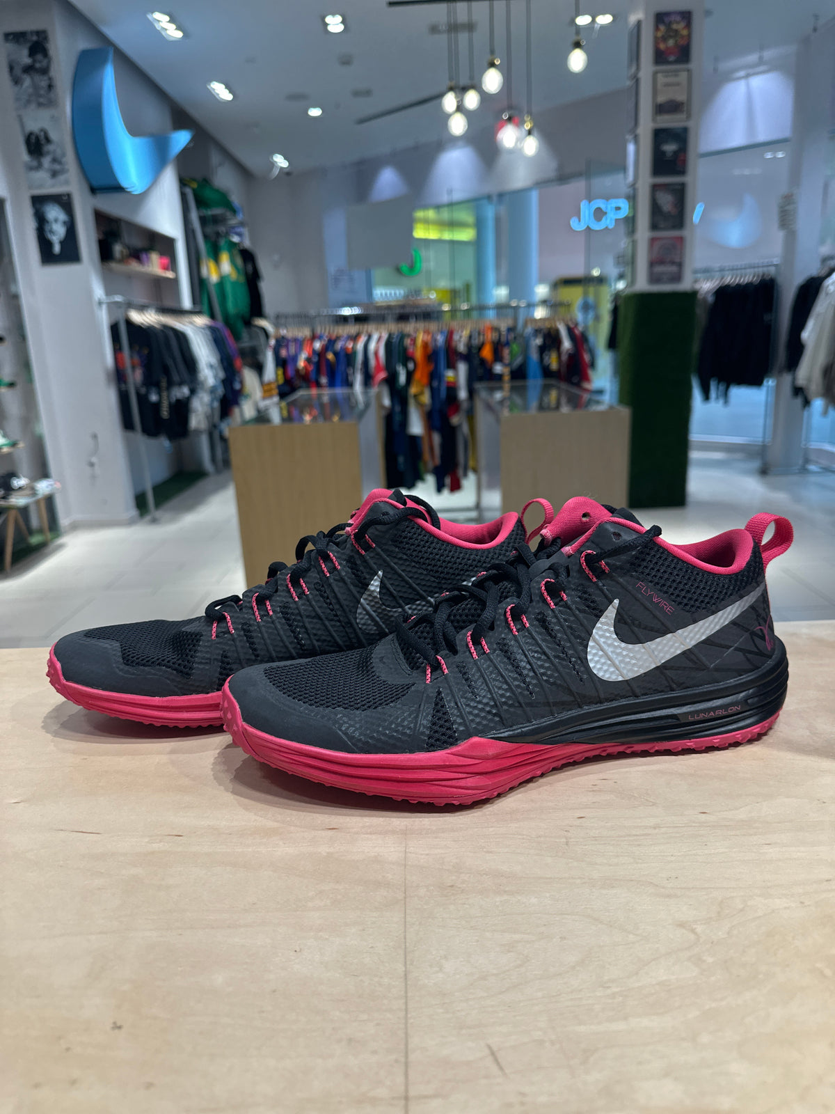 Rare Nike Lunar BCA TR1 "Oregon Think Pink"(11)
