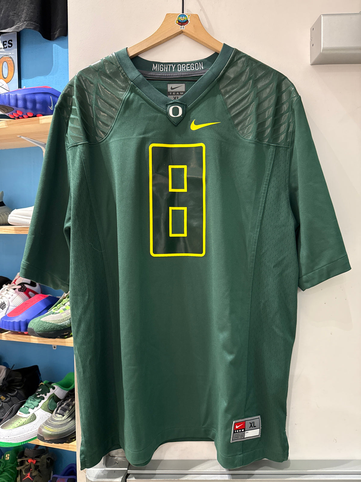 Nike Oregon Ducks Jersey #8 (XL)