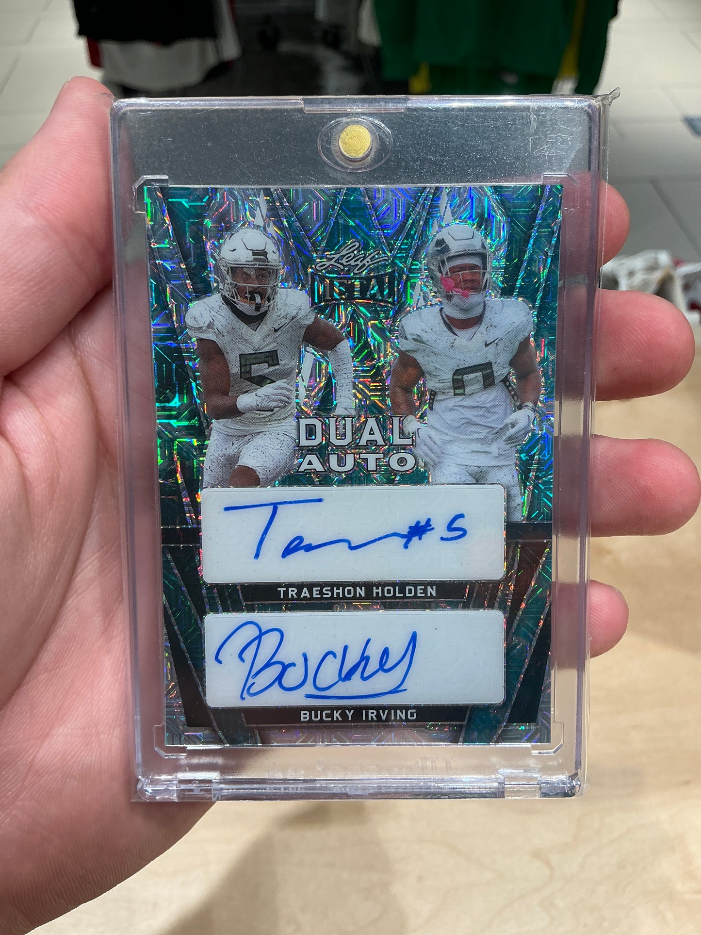 Traeshon Holden & Bucky Irving Auto 1/4