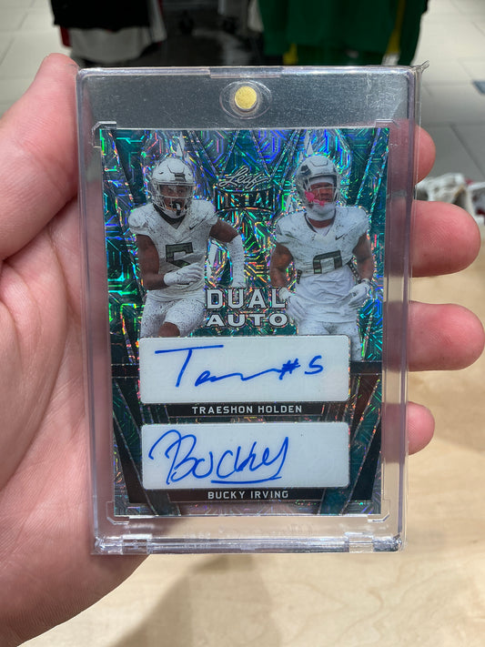 Traeshon Holden & Bucky Irving Auto 1/4