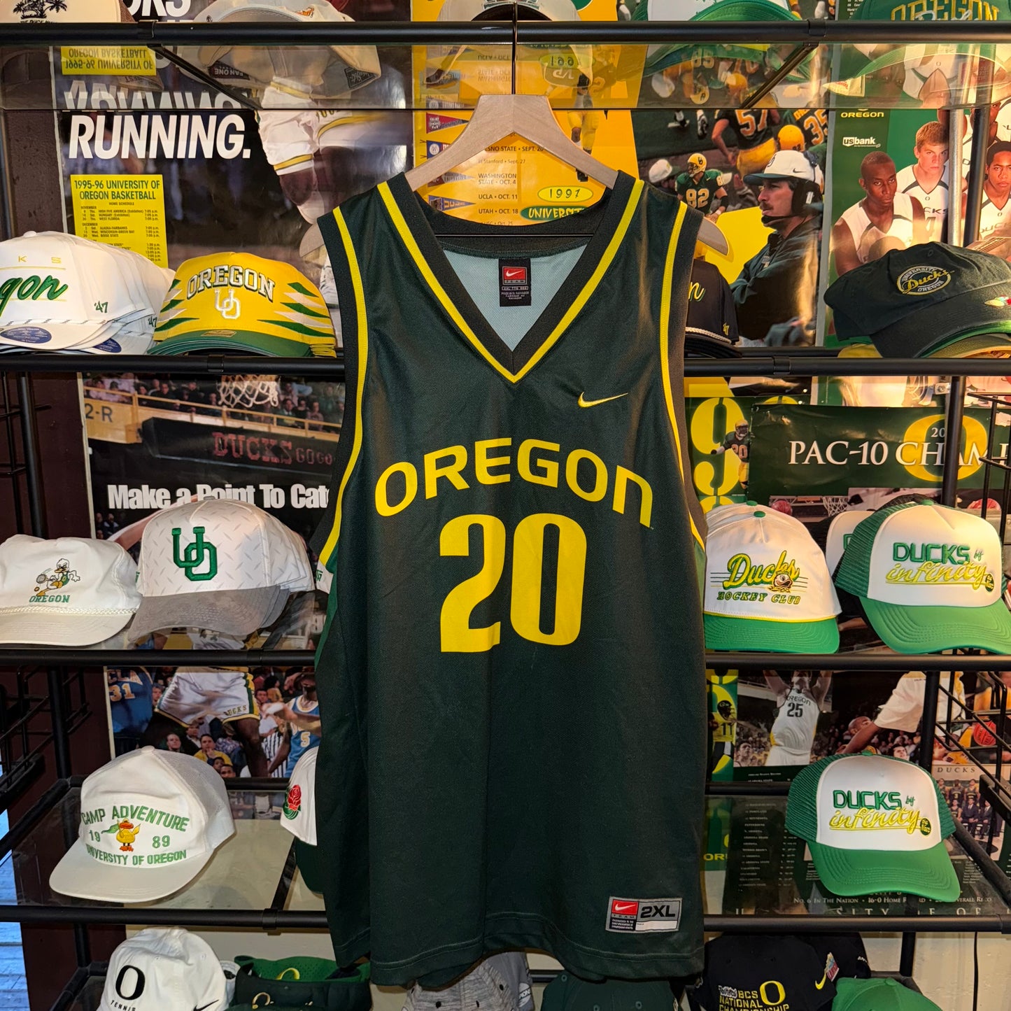 Oregon Basketball Jersey #20