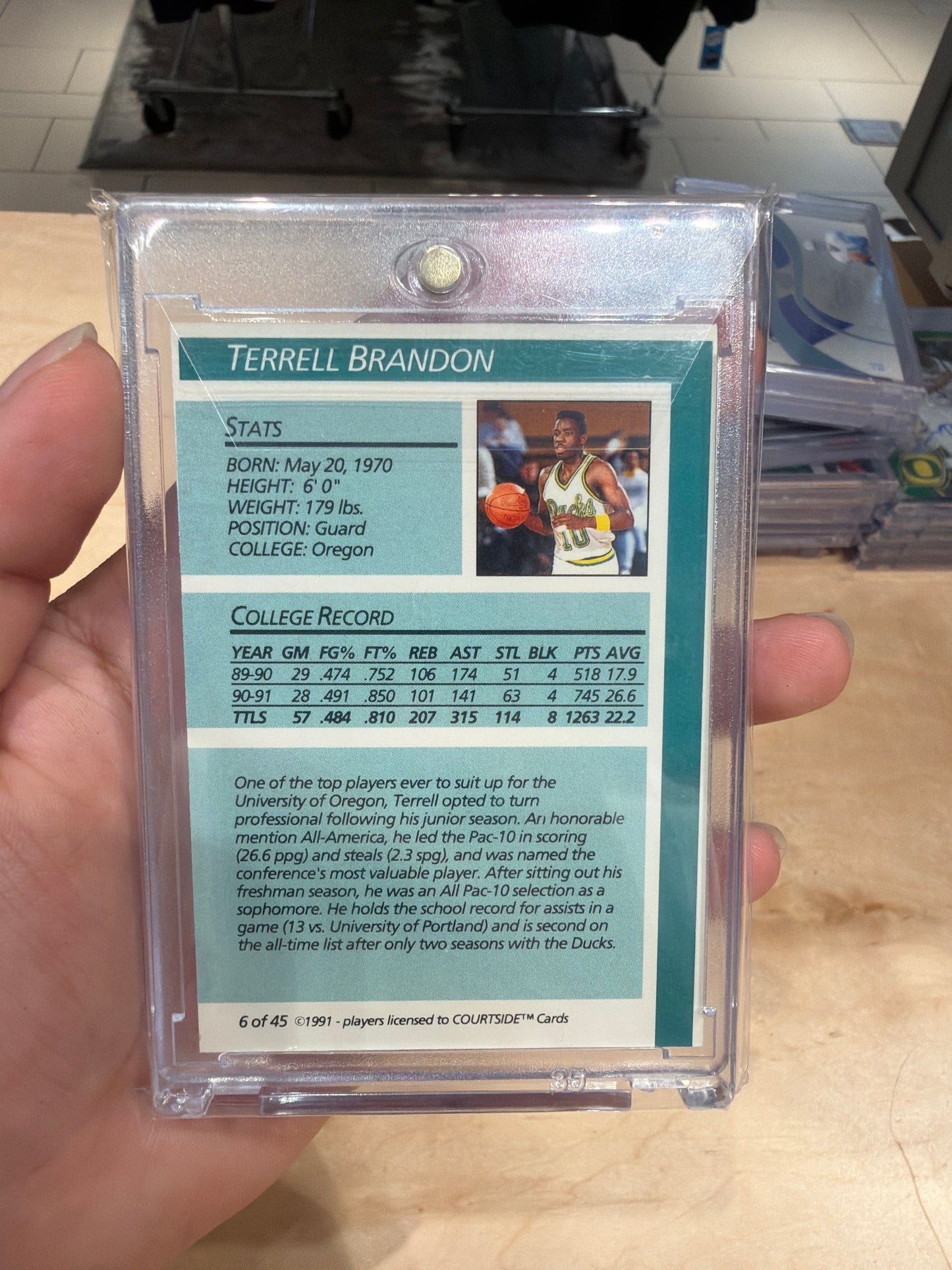 Terrell Brandon Auto