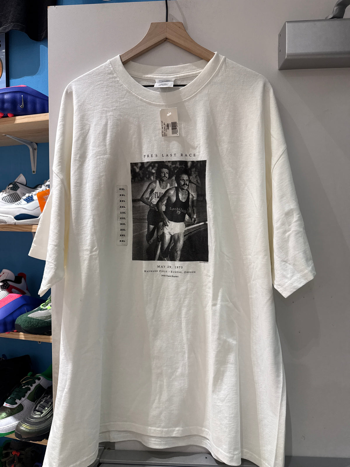 “Pre’s Last Race” Tee  New (XXL)