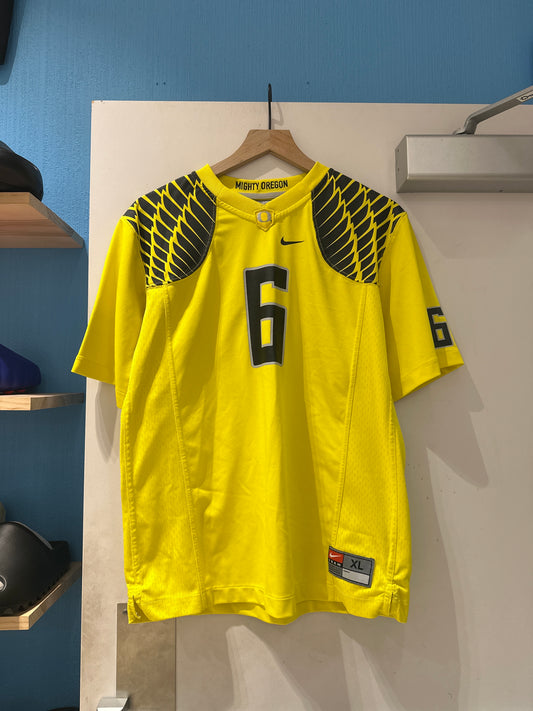 Oregon Football Jersey #6(Youth XL)