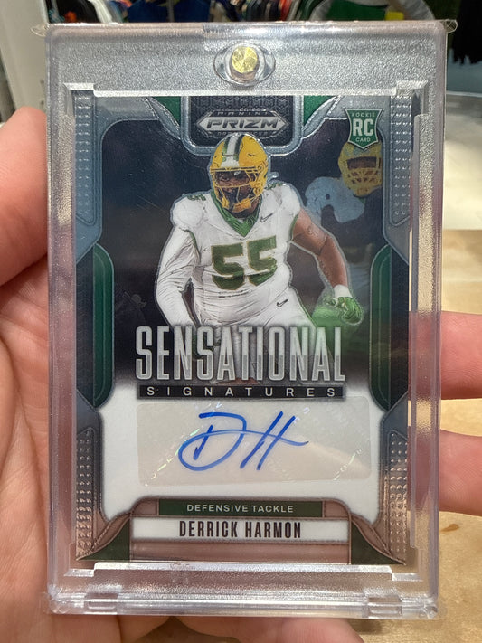 Derrick Harmon Auto