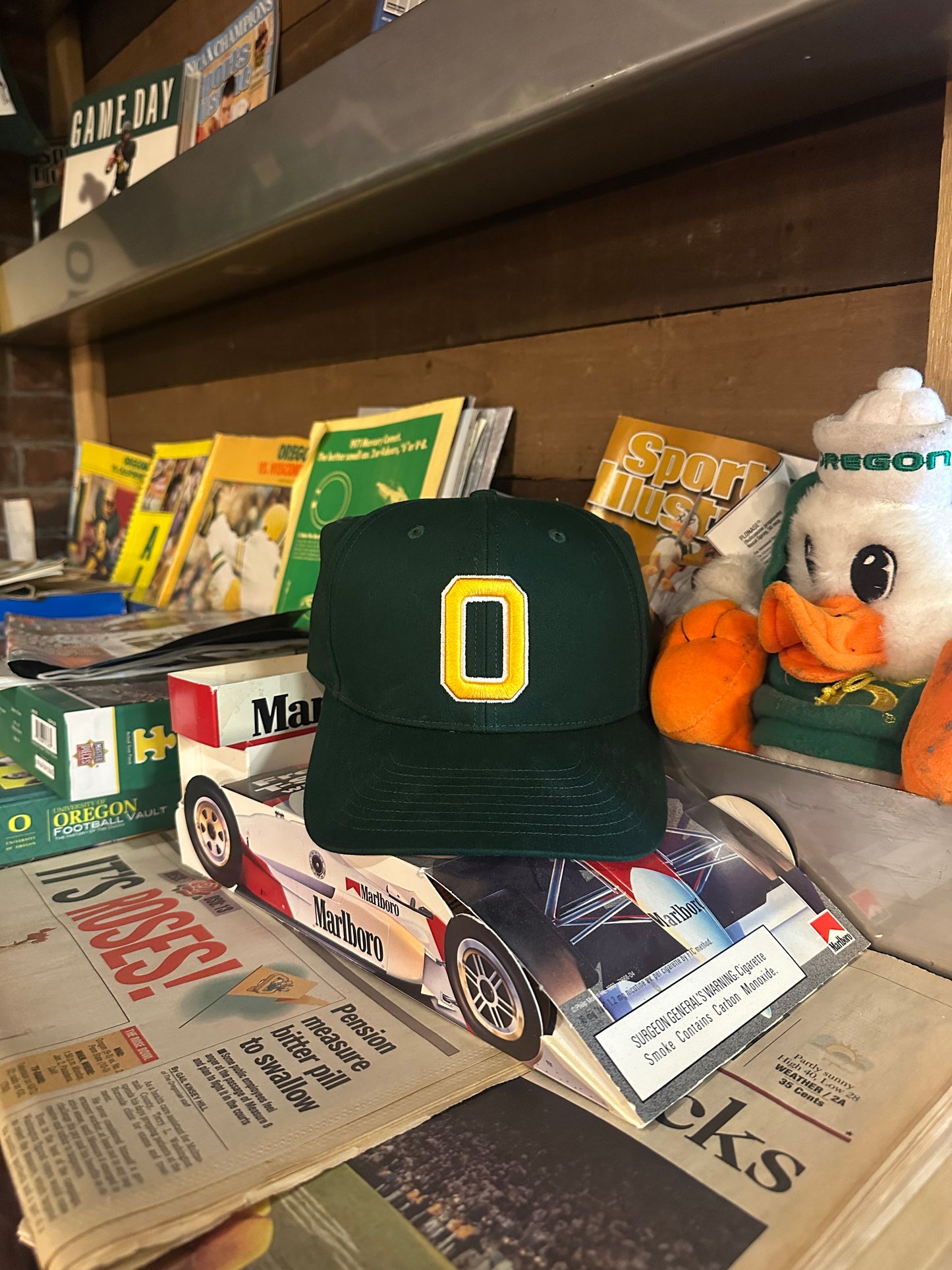 Oregon Baseball Team Issued SnapBack