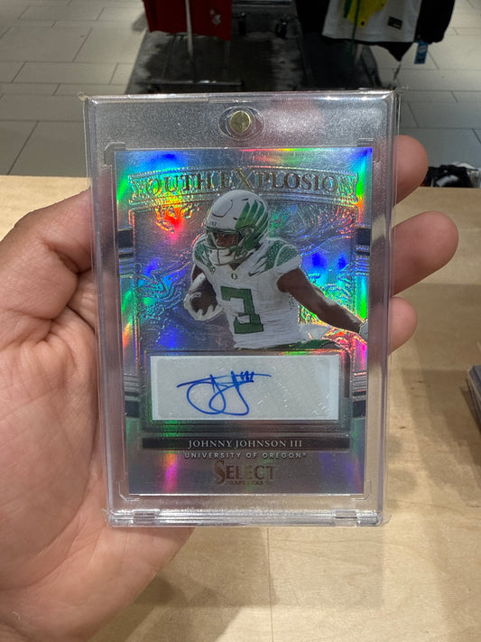 Johnny Johnson lll Auto