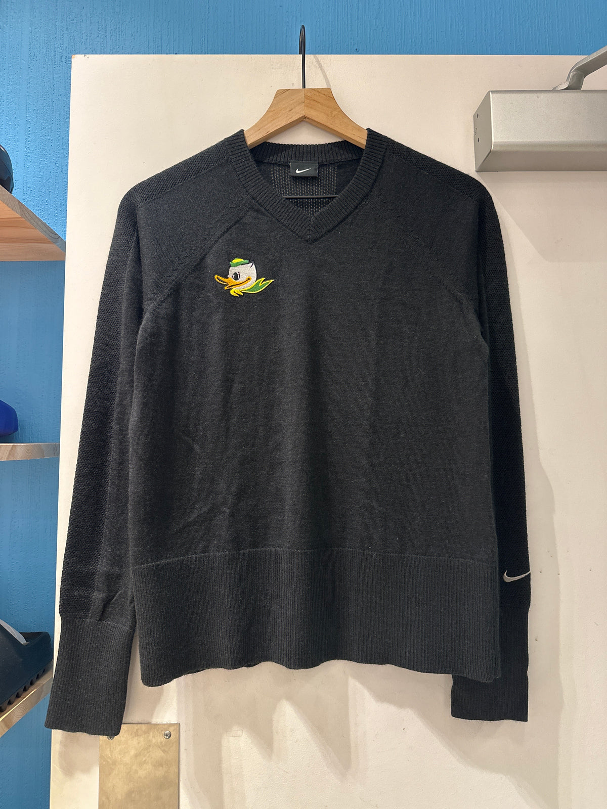 Rare Oregon Team Issued Knitted Donald Crewneck(Women’s S)