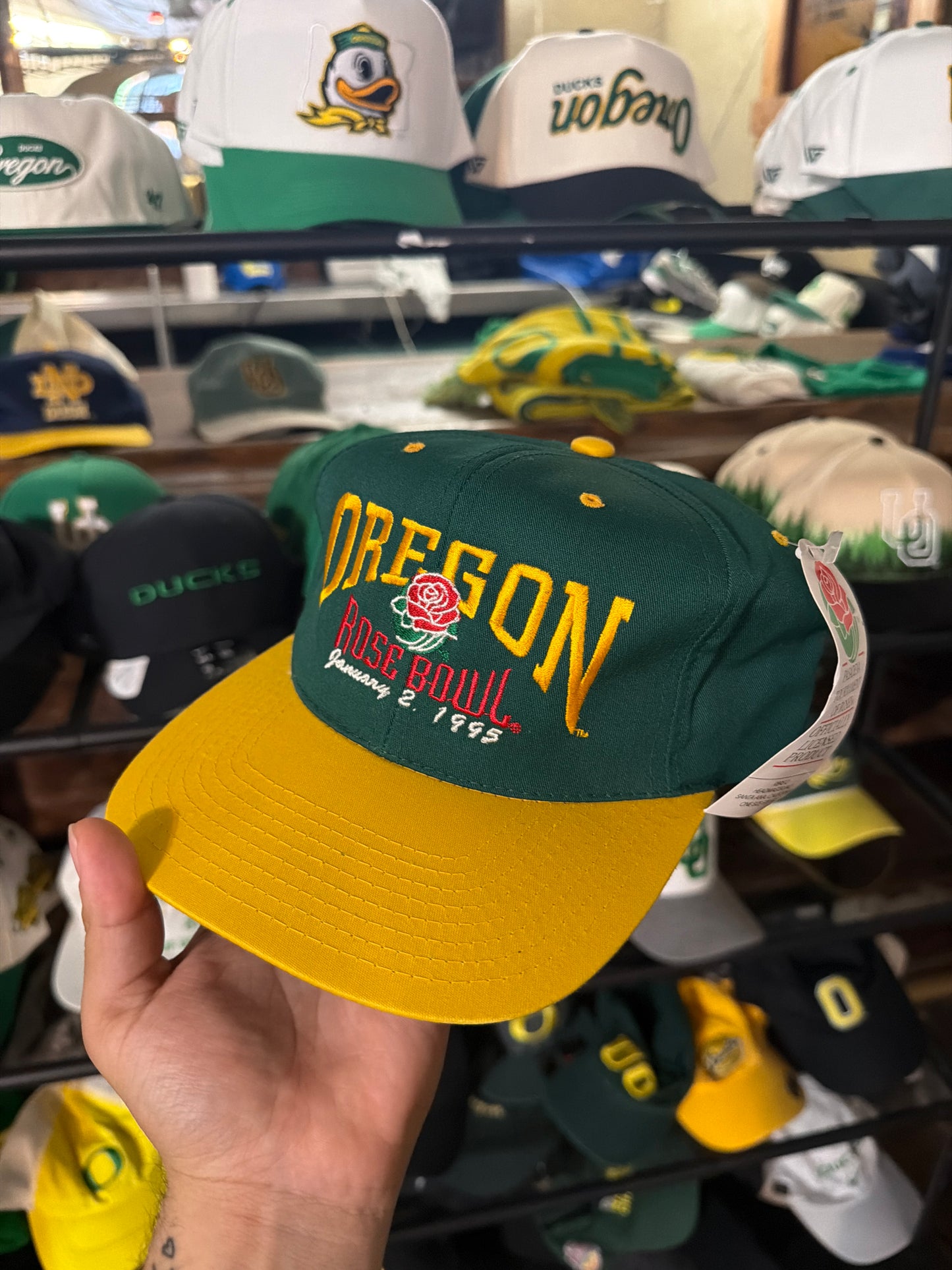 1995 Oregon Rosebowl SnapBack New