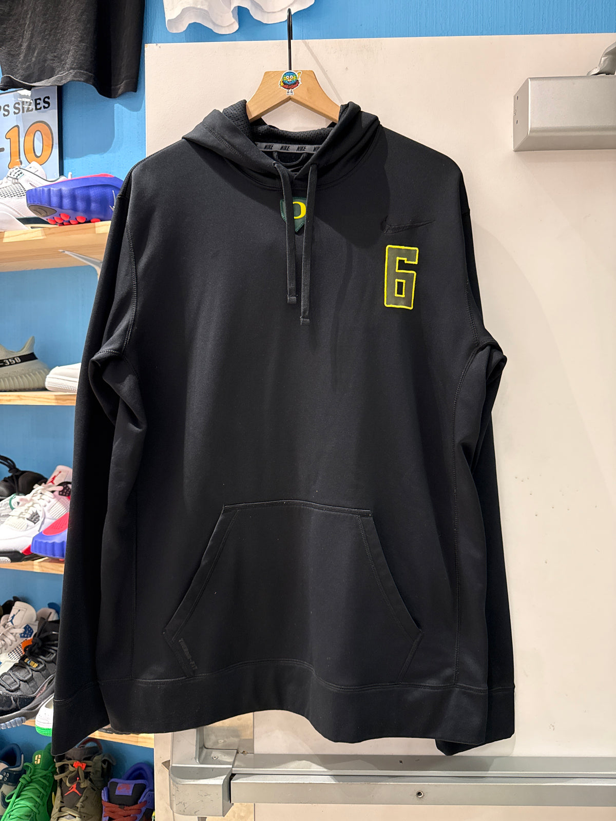Rare Oregon Ducks Team Issued  #6 Hoodie (LT)