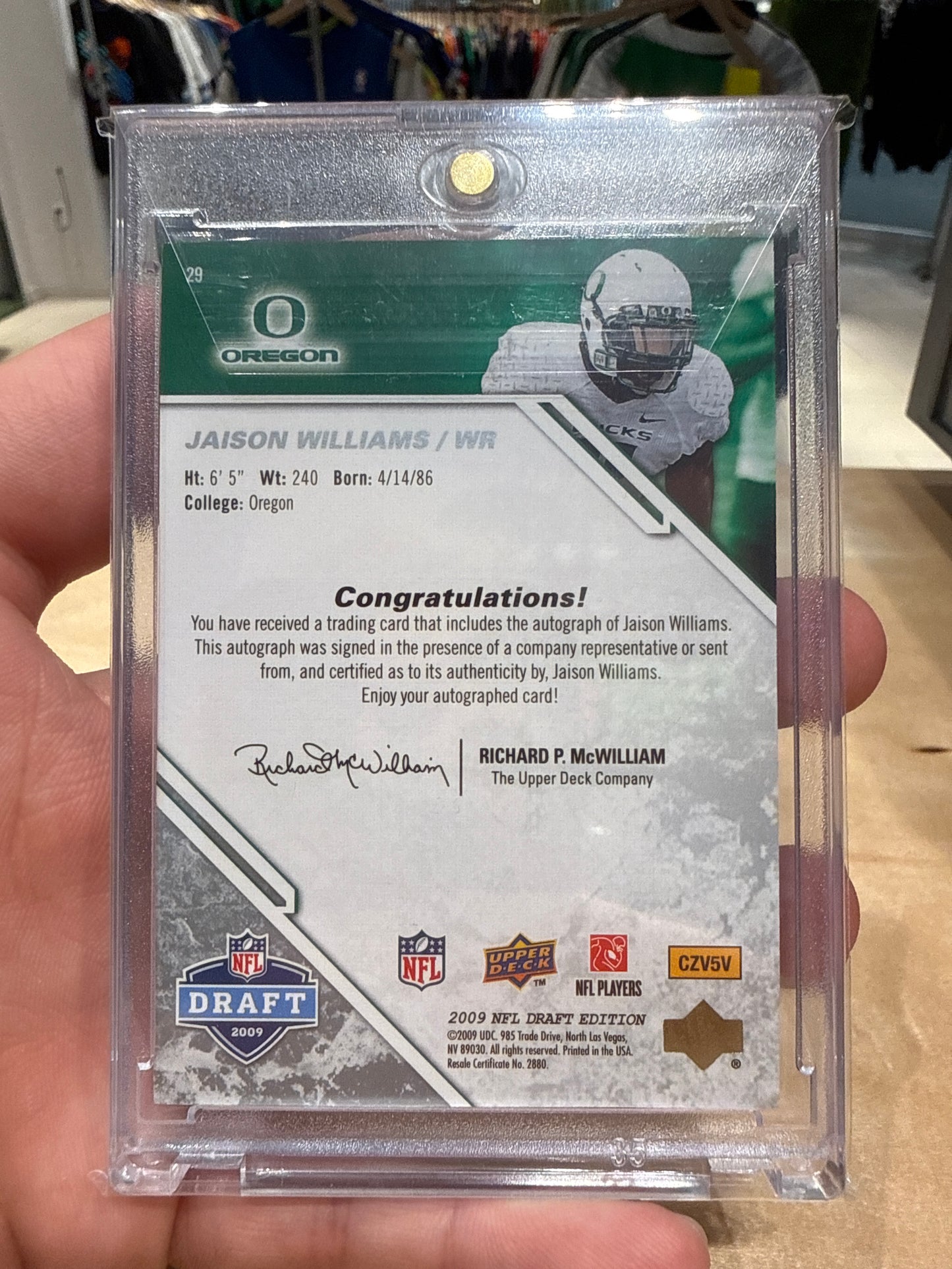 Jaison Williams Auto