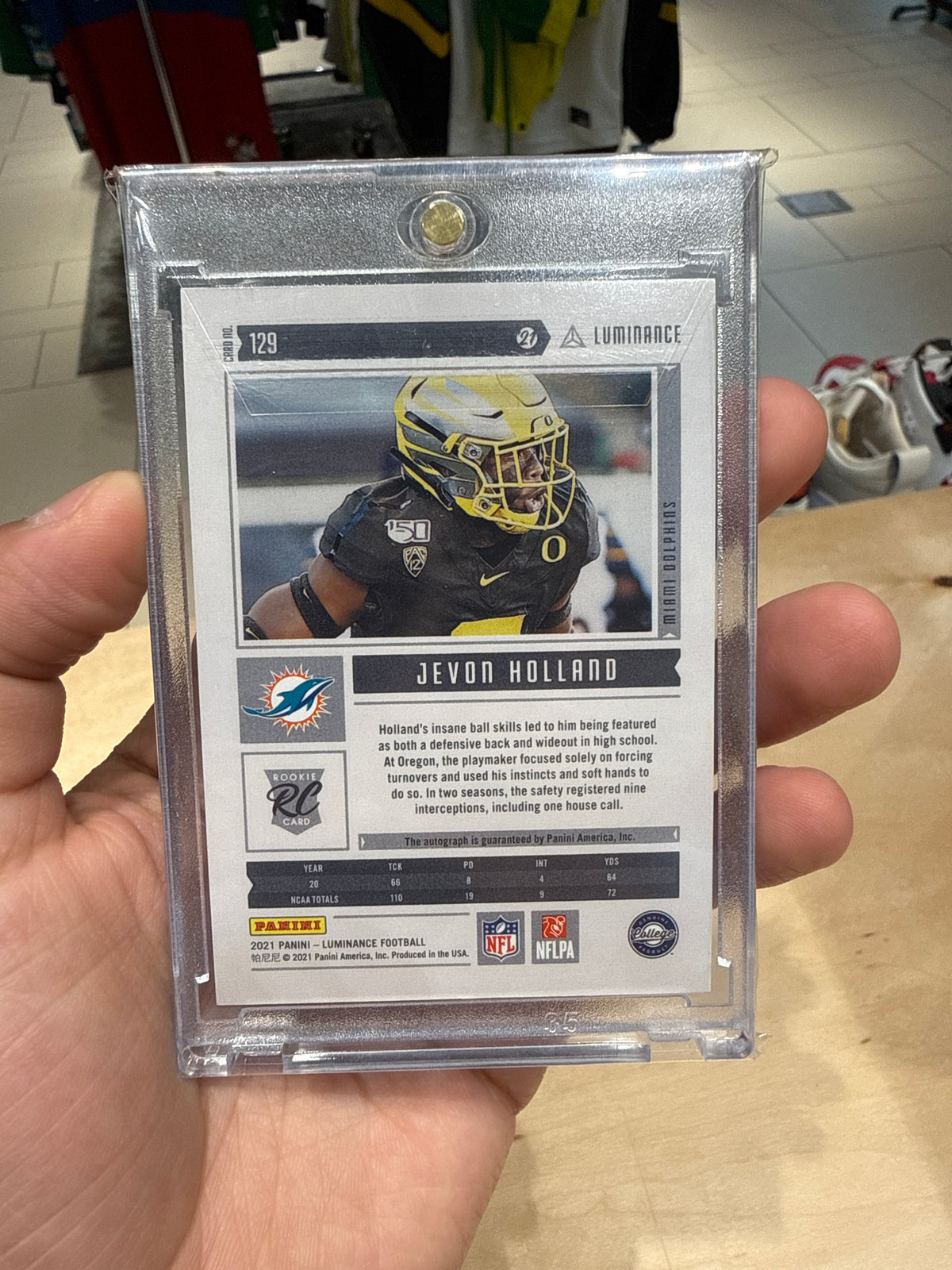 Jevon Holland Auto 098/349