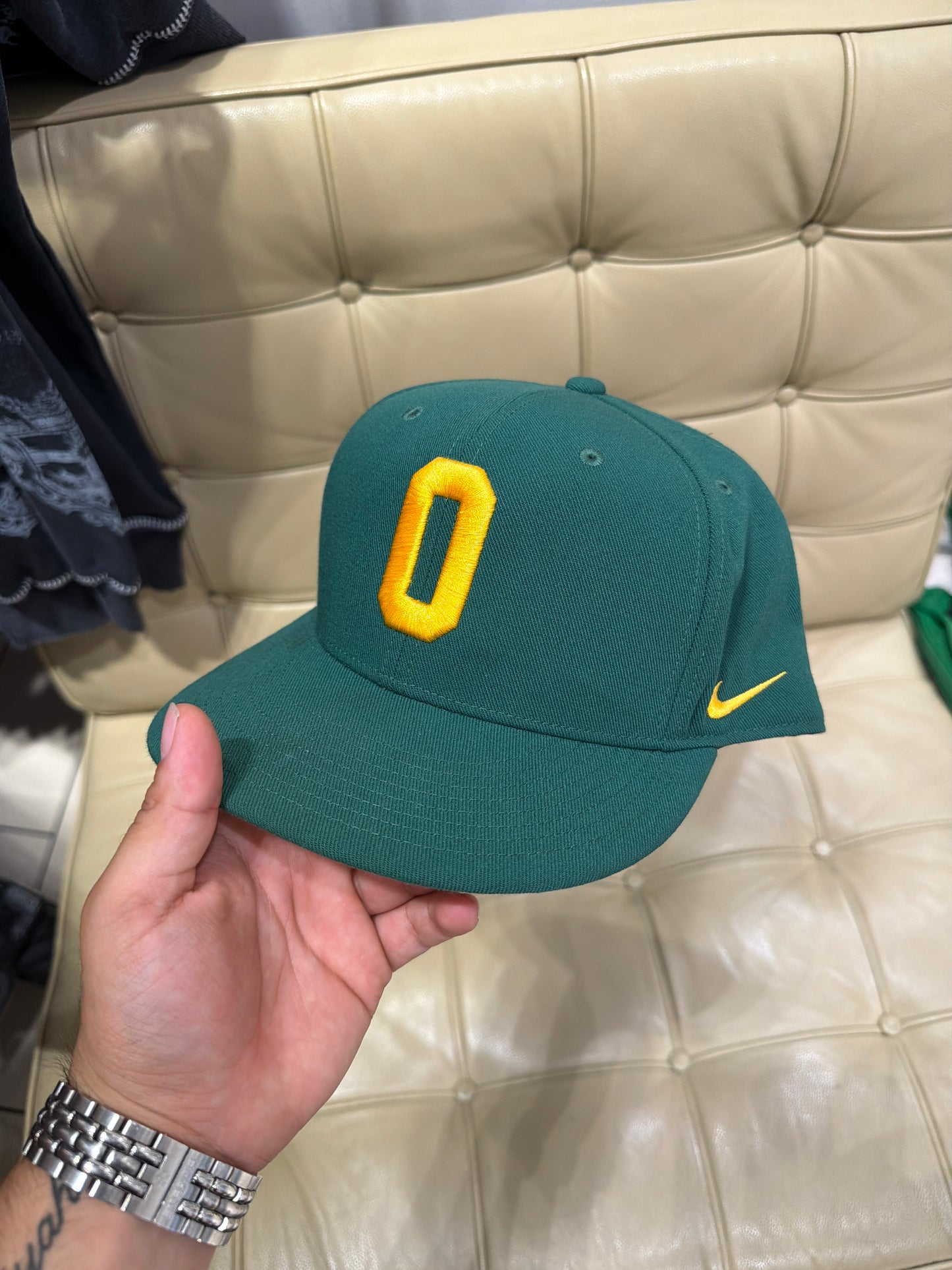 Oregon Baseball Team Issued Fitted Hat