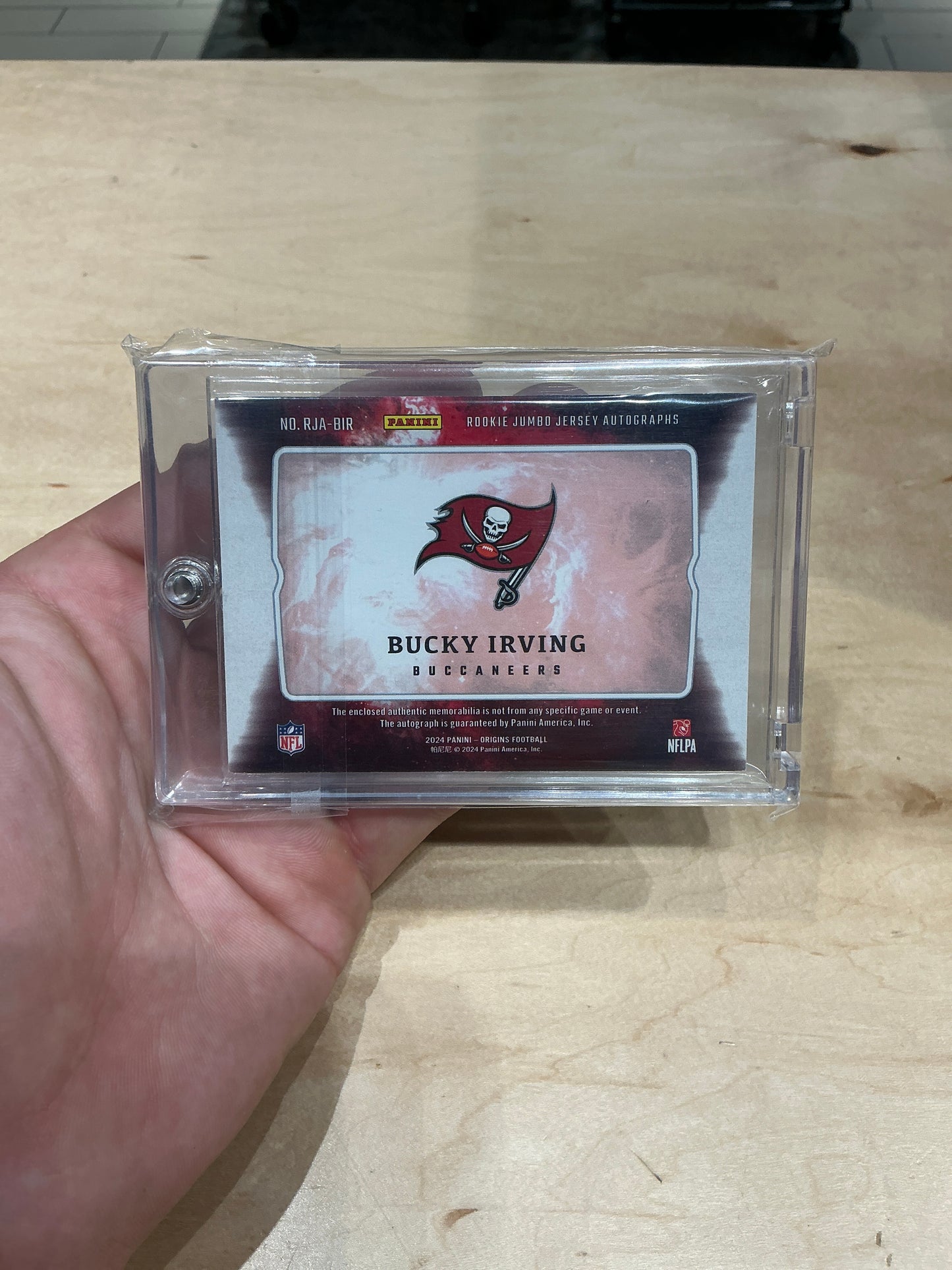 Bucky Irving Rookie Patch Auto