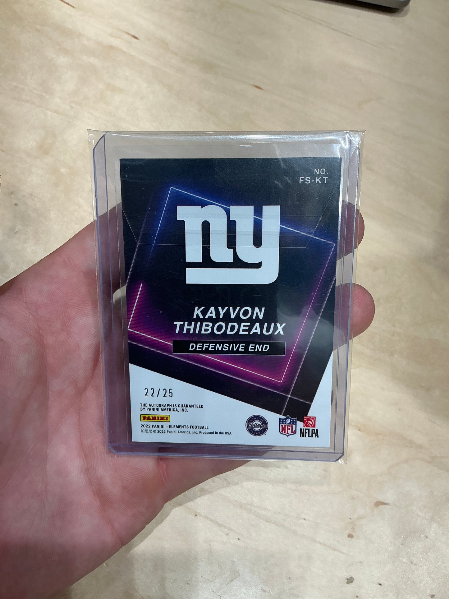 Kayvon Thibdeaux Auto 22/25