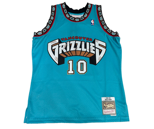 Vancouver Grizzlies #10 Mike Bibby Jersey