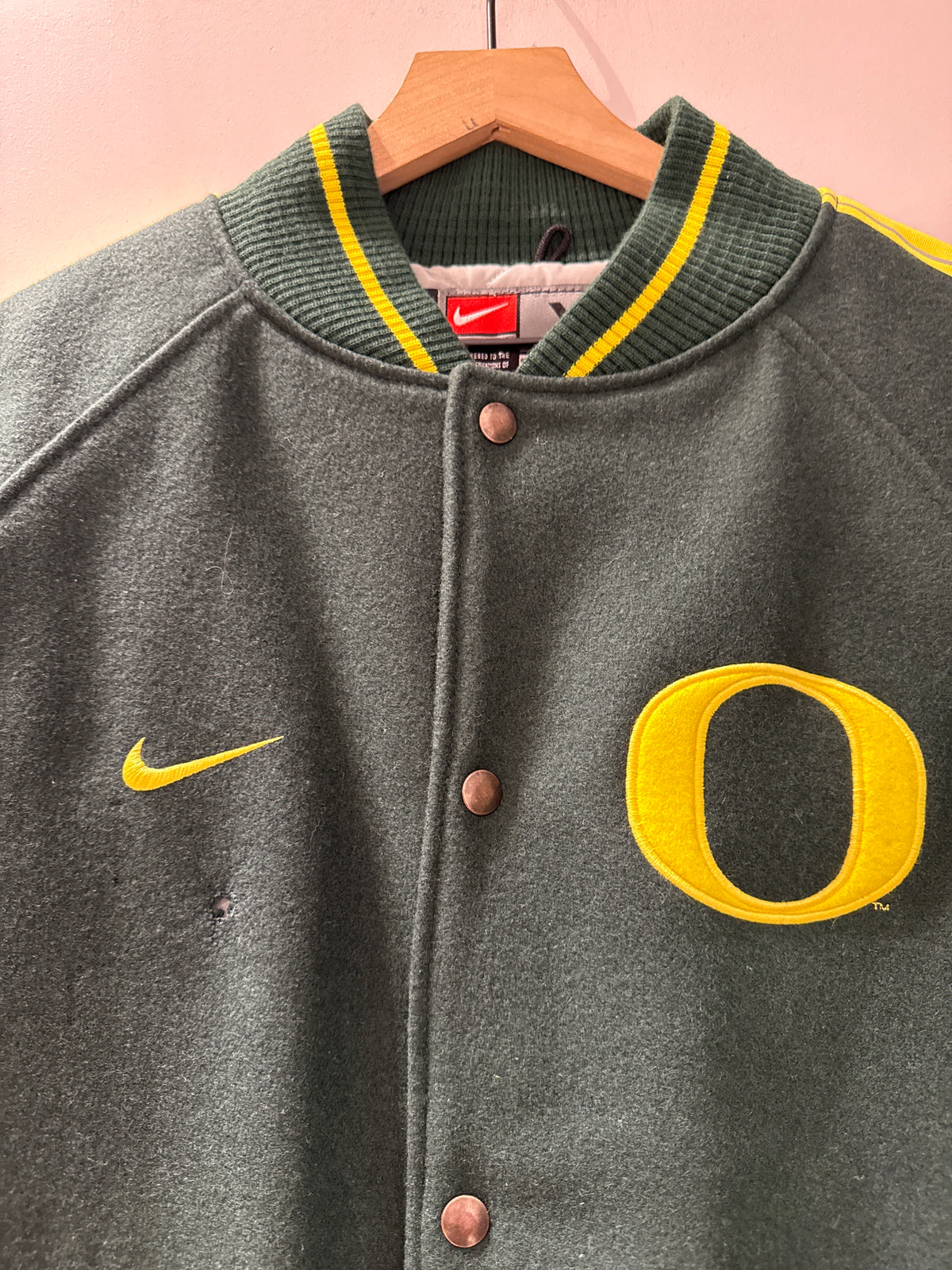 Nike Oregon Ducks Jacket (XL) Wool