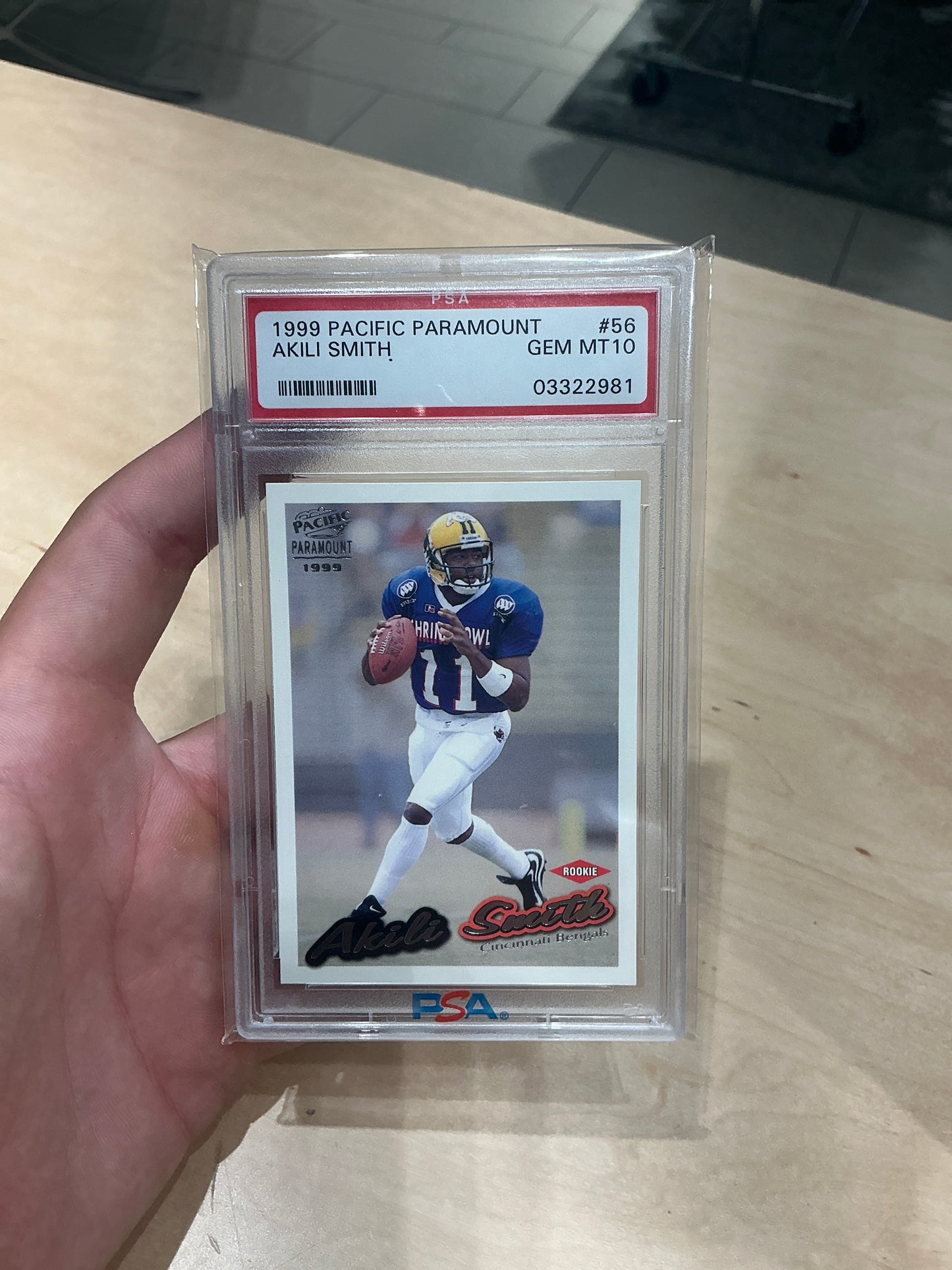 Akili Smith PSA 10
