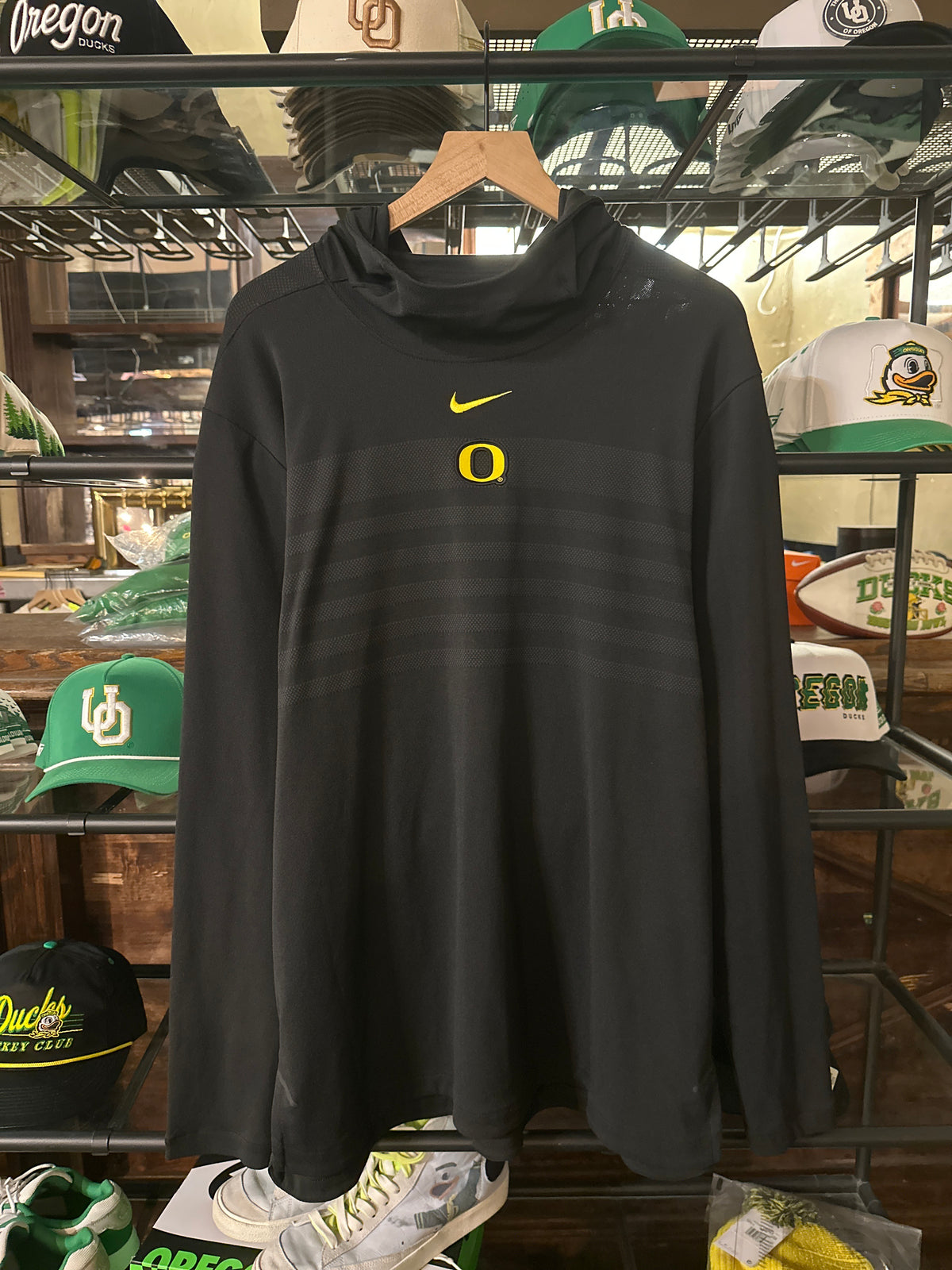 Oregon Long Sleeve With Hoodie(XL)