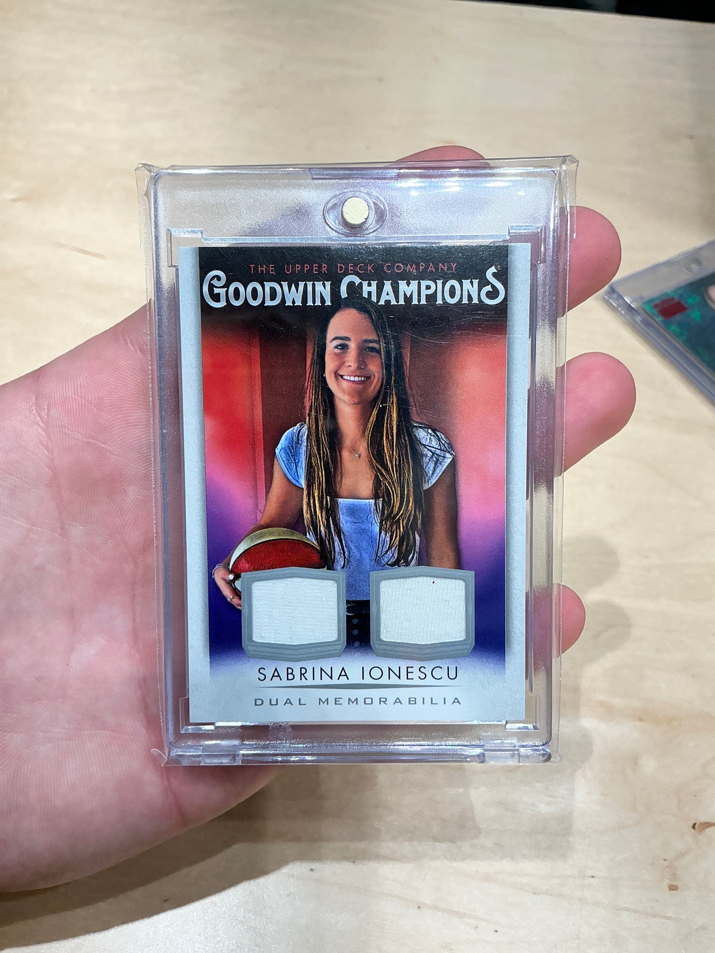 Sabrina Ionescu “Dual Memorabilia”