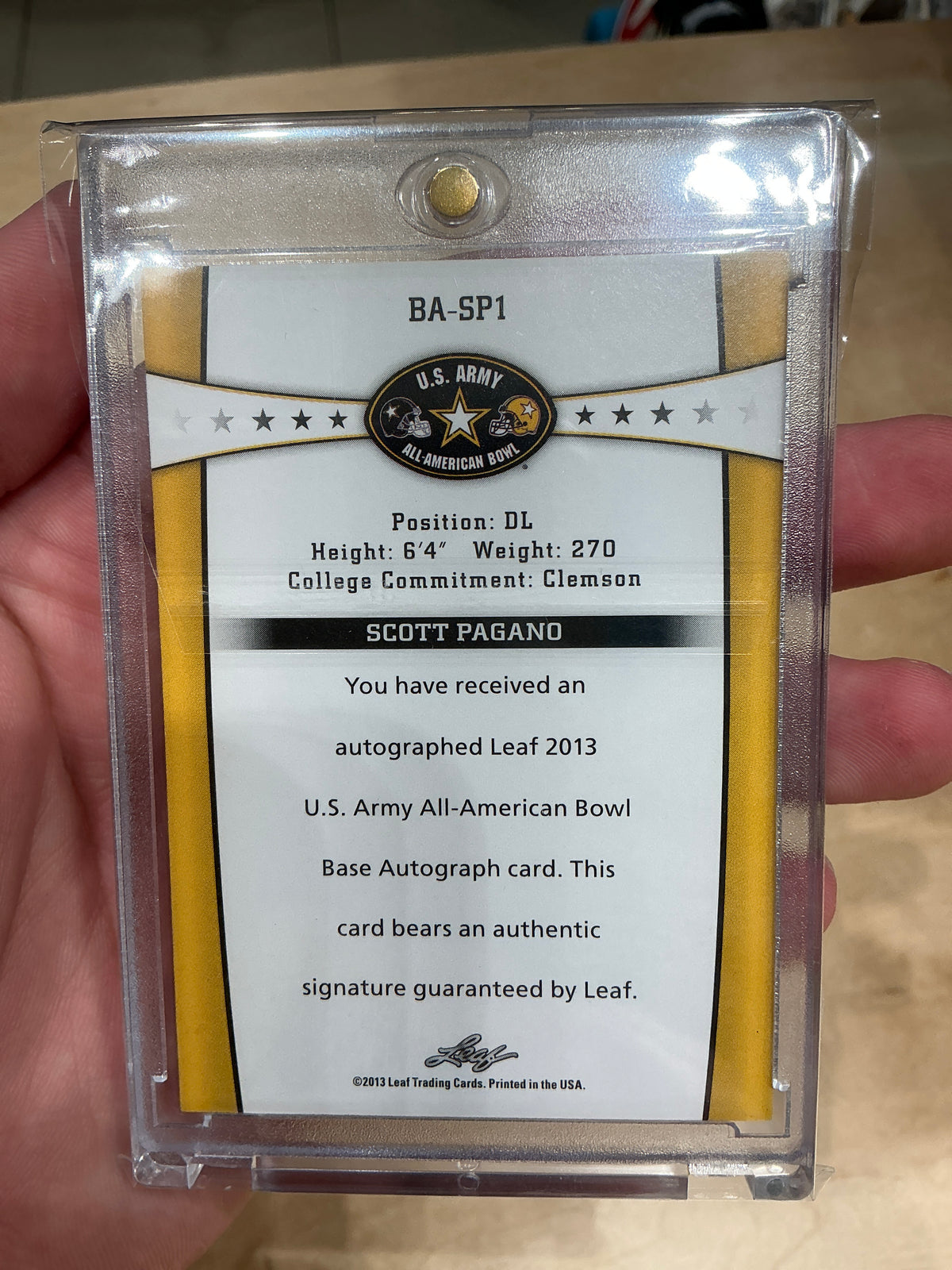 Scott Pagano Auto 12/50