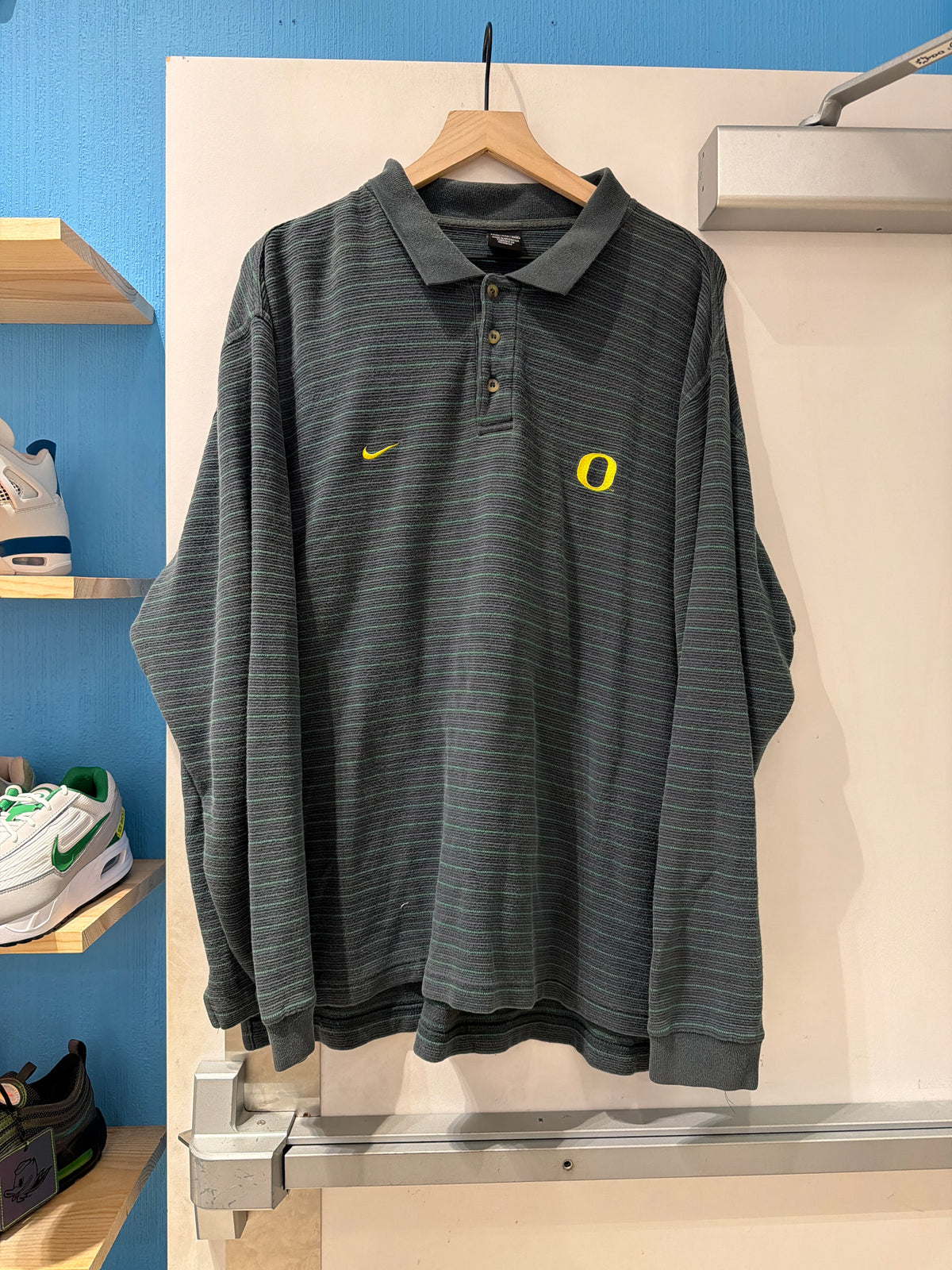 Oregon Nike LS Polo (XXL)