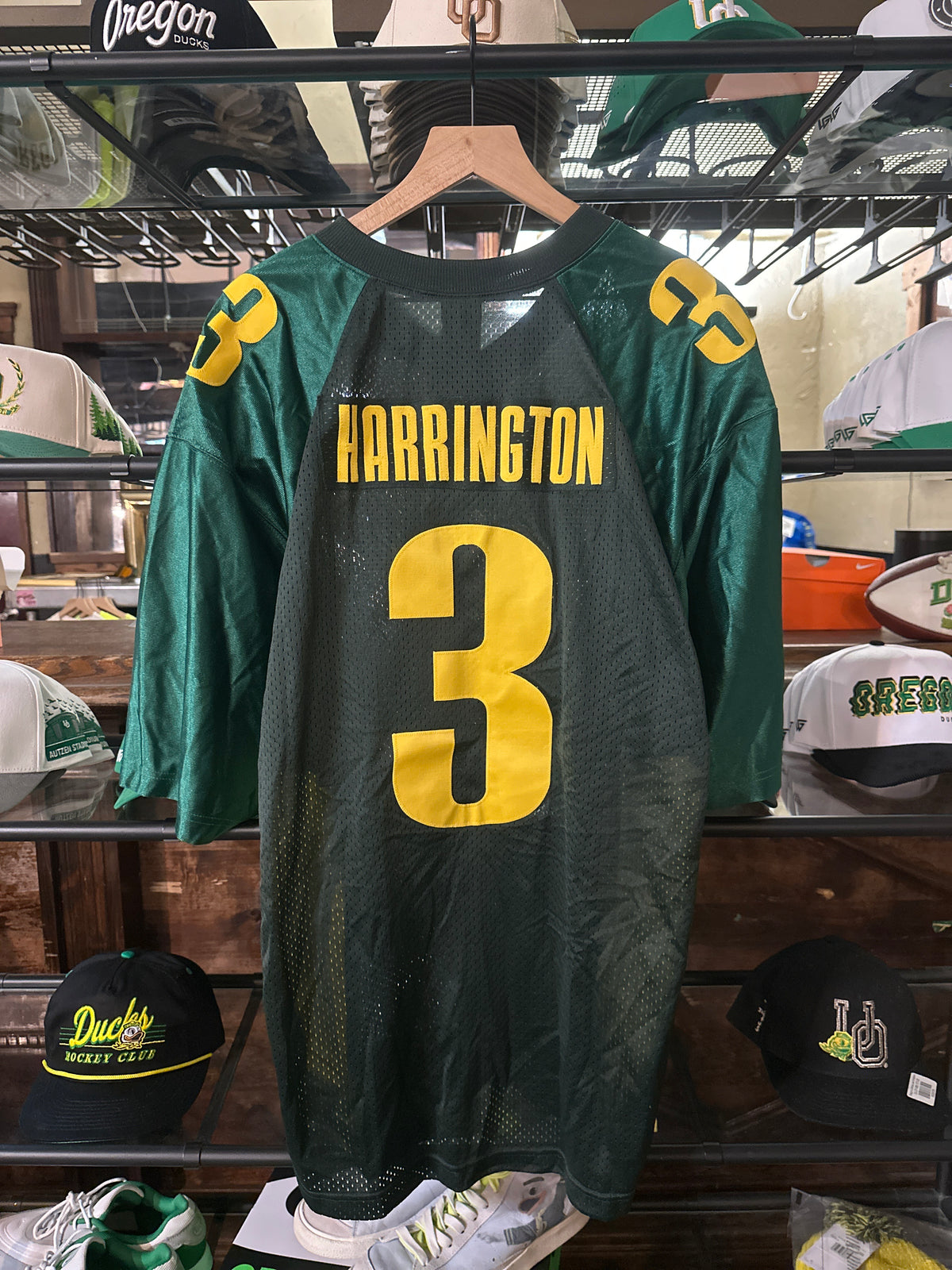 Joey Harrington Oregon Jersey#3(XL)