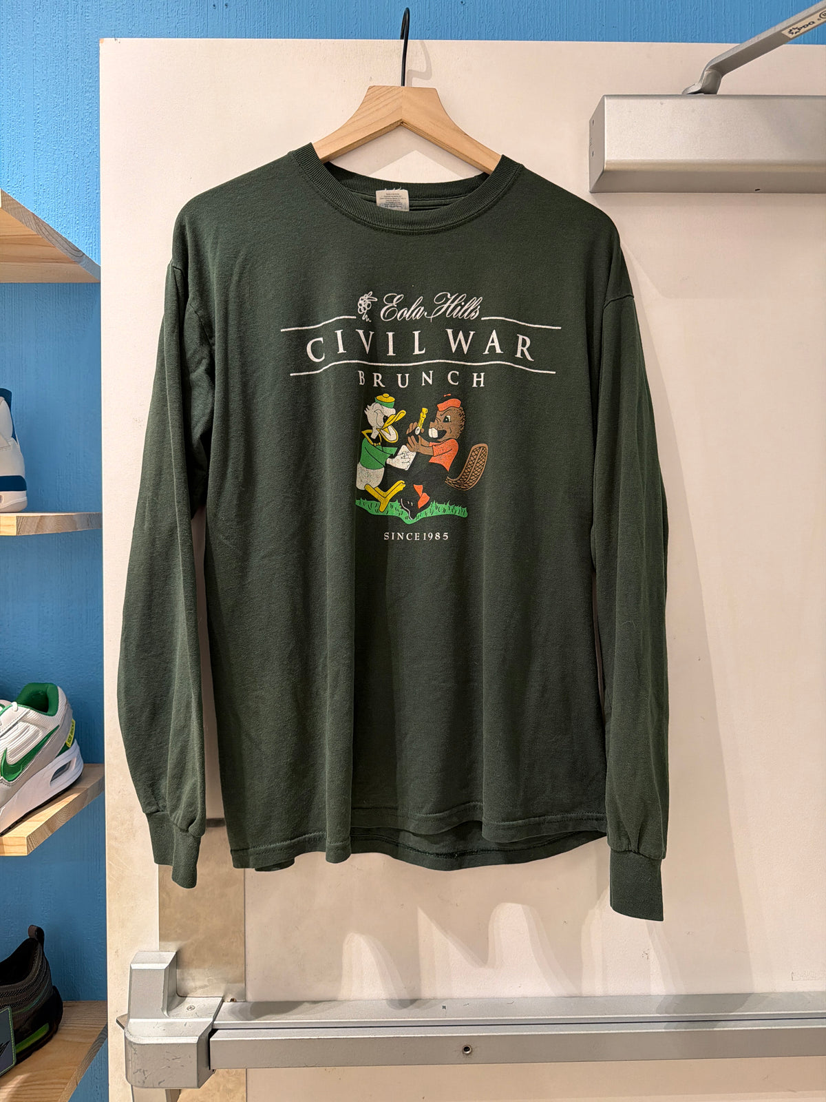 Oregon Civil War Brunch LS Tee (Large)