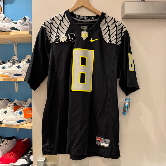 Oregon Mariota Patch Jersey - M