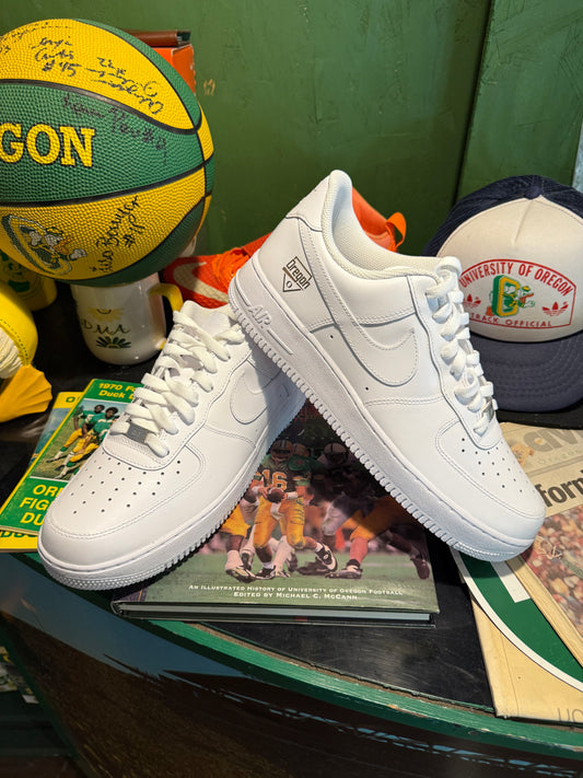 Oregon Nike Air Force 1 Baseball Team Issued Size 11.5 New
