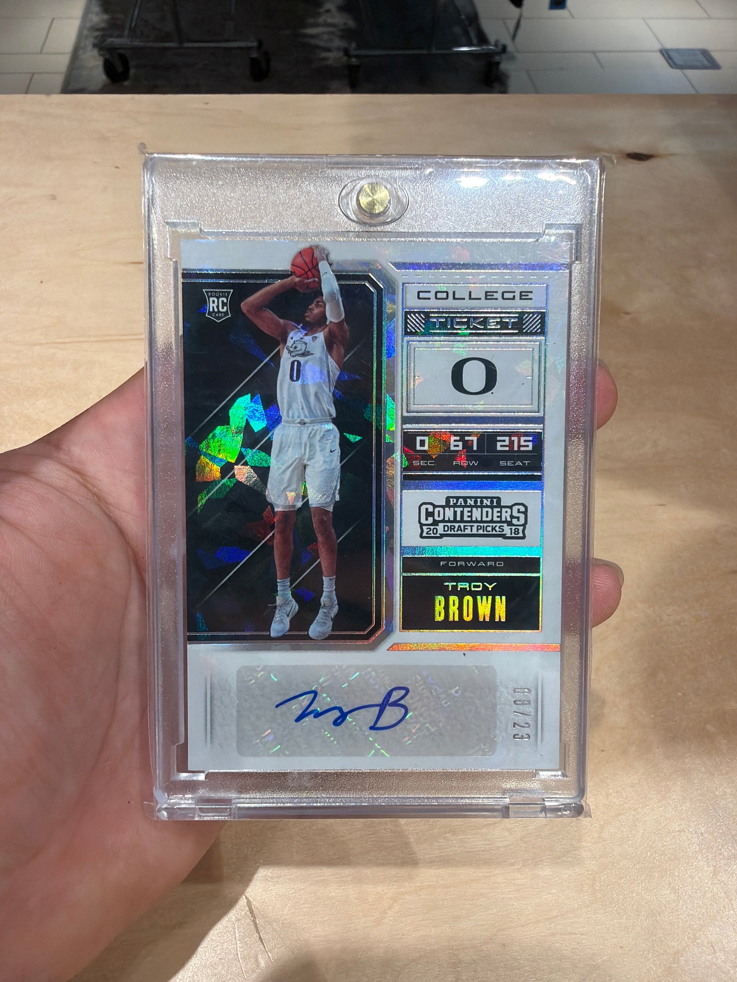 Troy Brown Auto 8/23