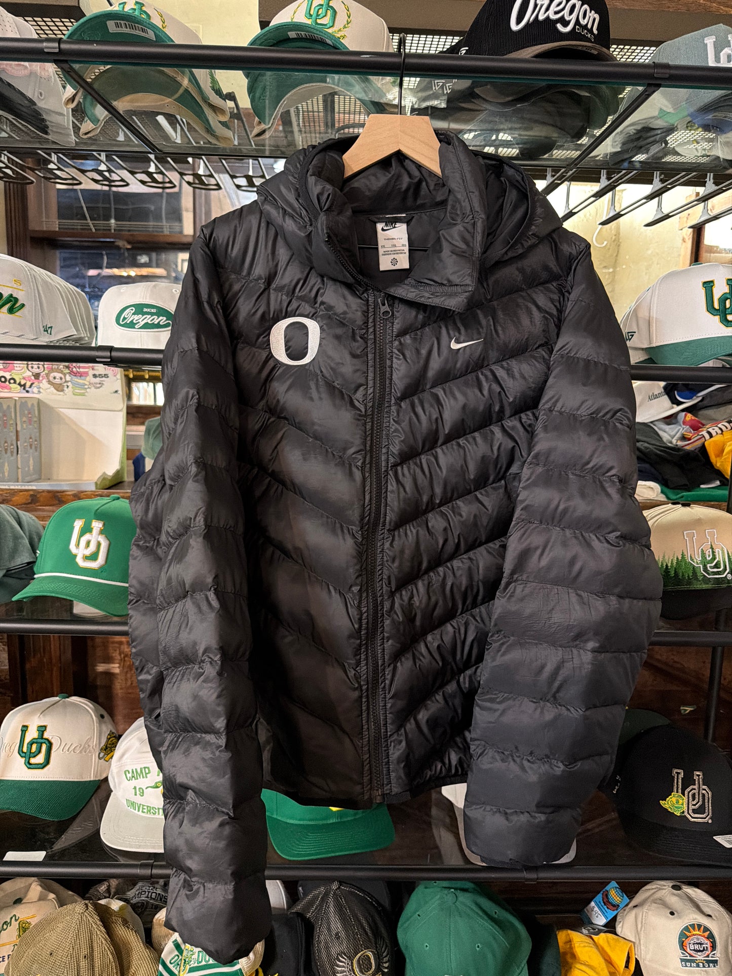 Oregon Rare Down Nike Puffer Team Issued (Fits L)