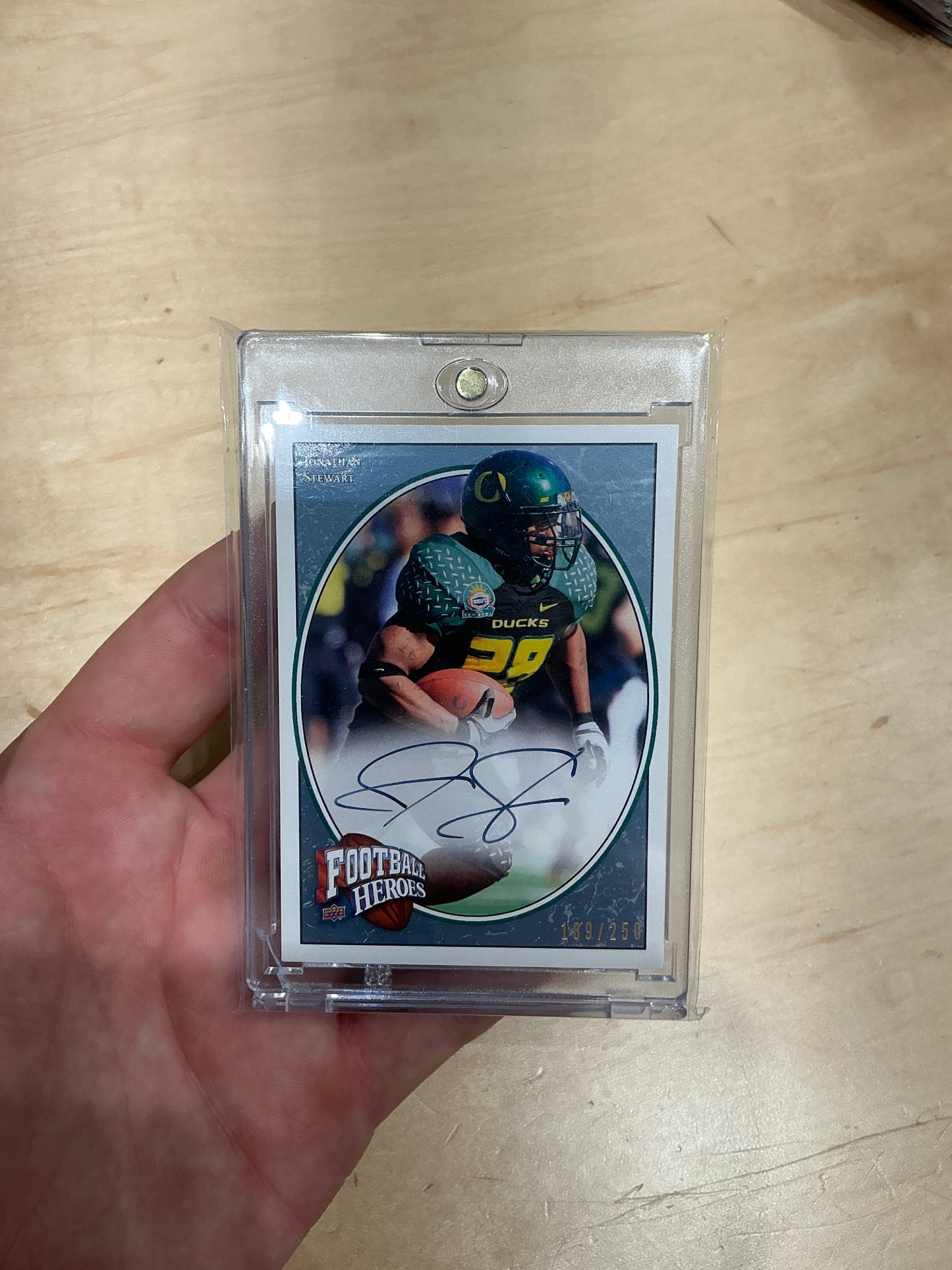Jonathan Stewart Auto 189/250