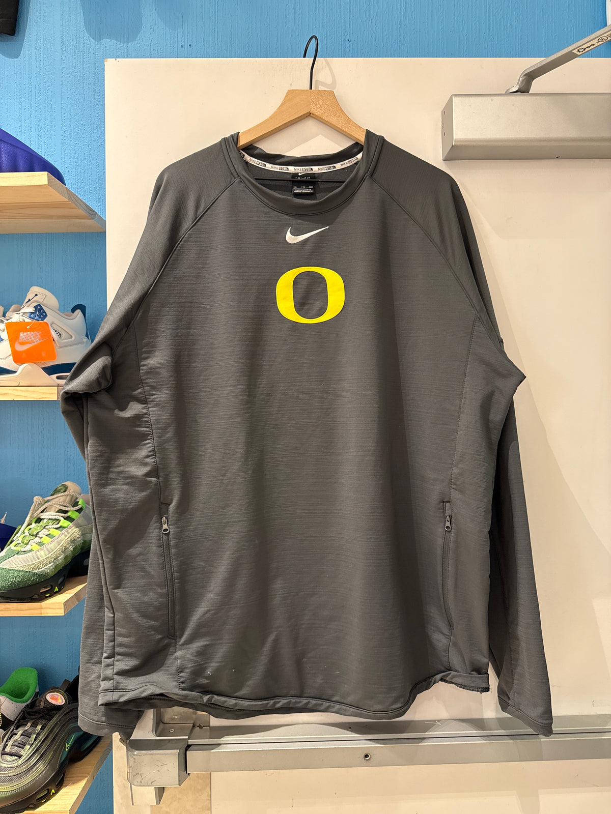 Nike Oregon Ducks Baseball Pullover (XXL)