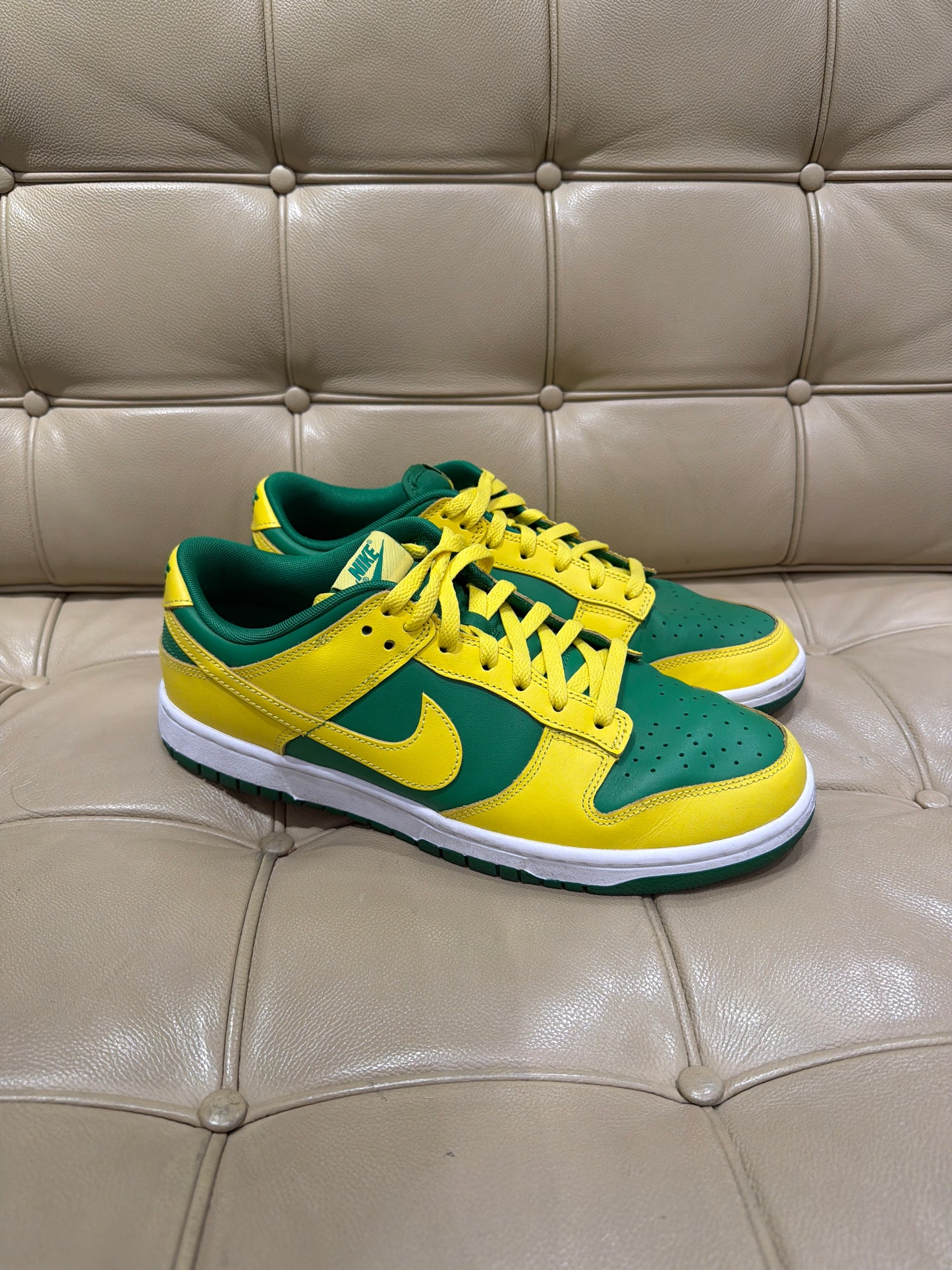 Green/Yellow Dunks (Size 11)