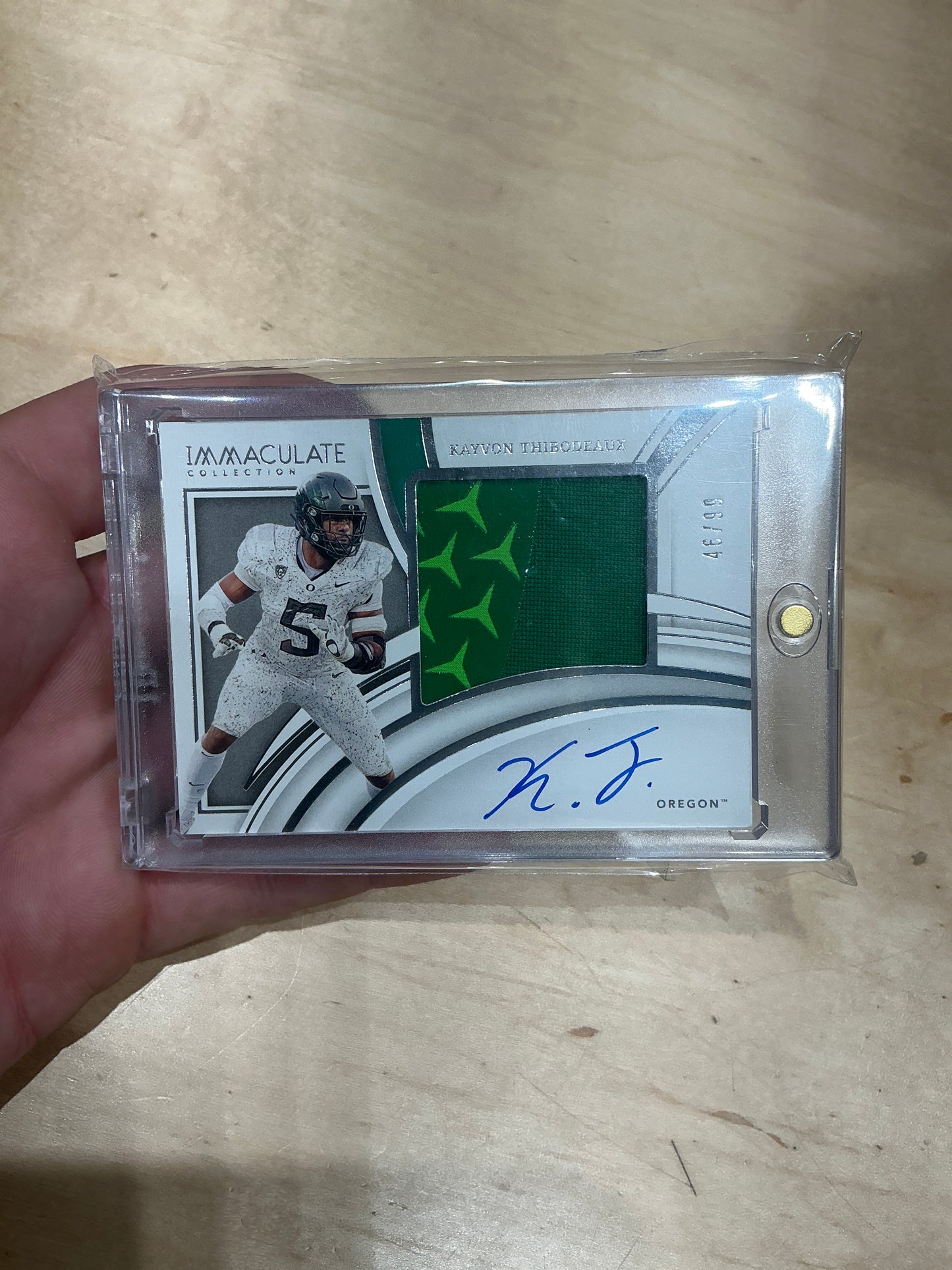 Kayvon Thibdeaux Auto 46/99