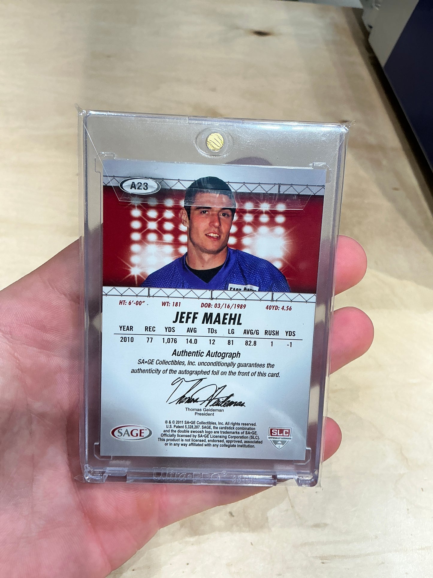 Jeff Maehl Auto