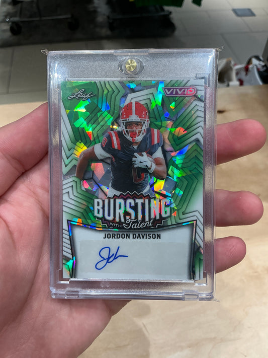 Jordon Davison Auto 3/8