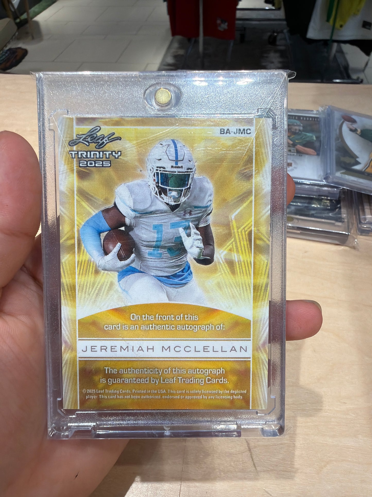 Jeremiah McClellan 25/35