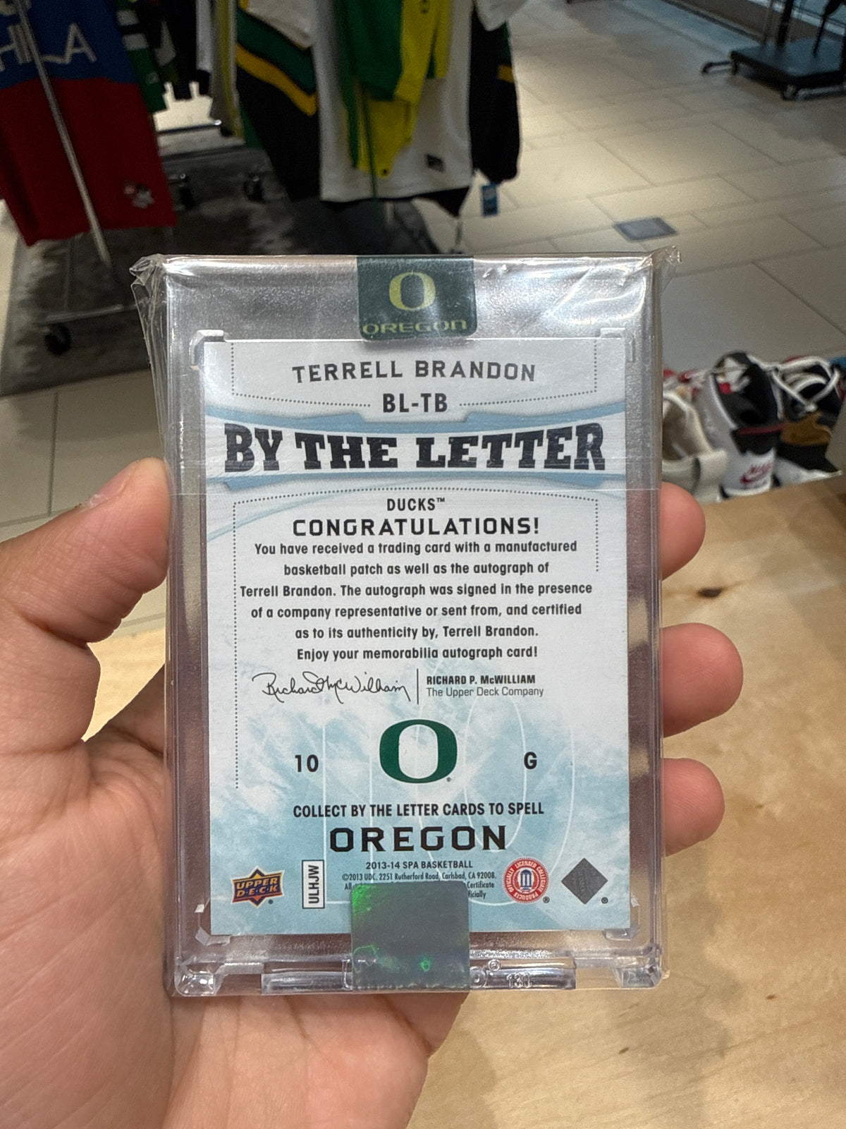 Terrell Brandon Auto 06/75
