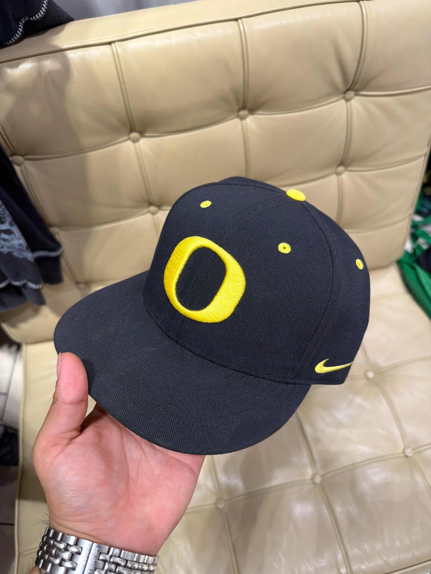 Oregon Baseball On Field Fitted Hat (7 1/4)