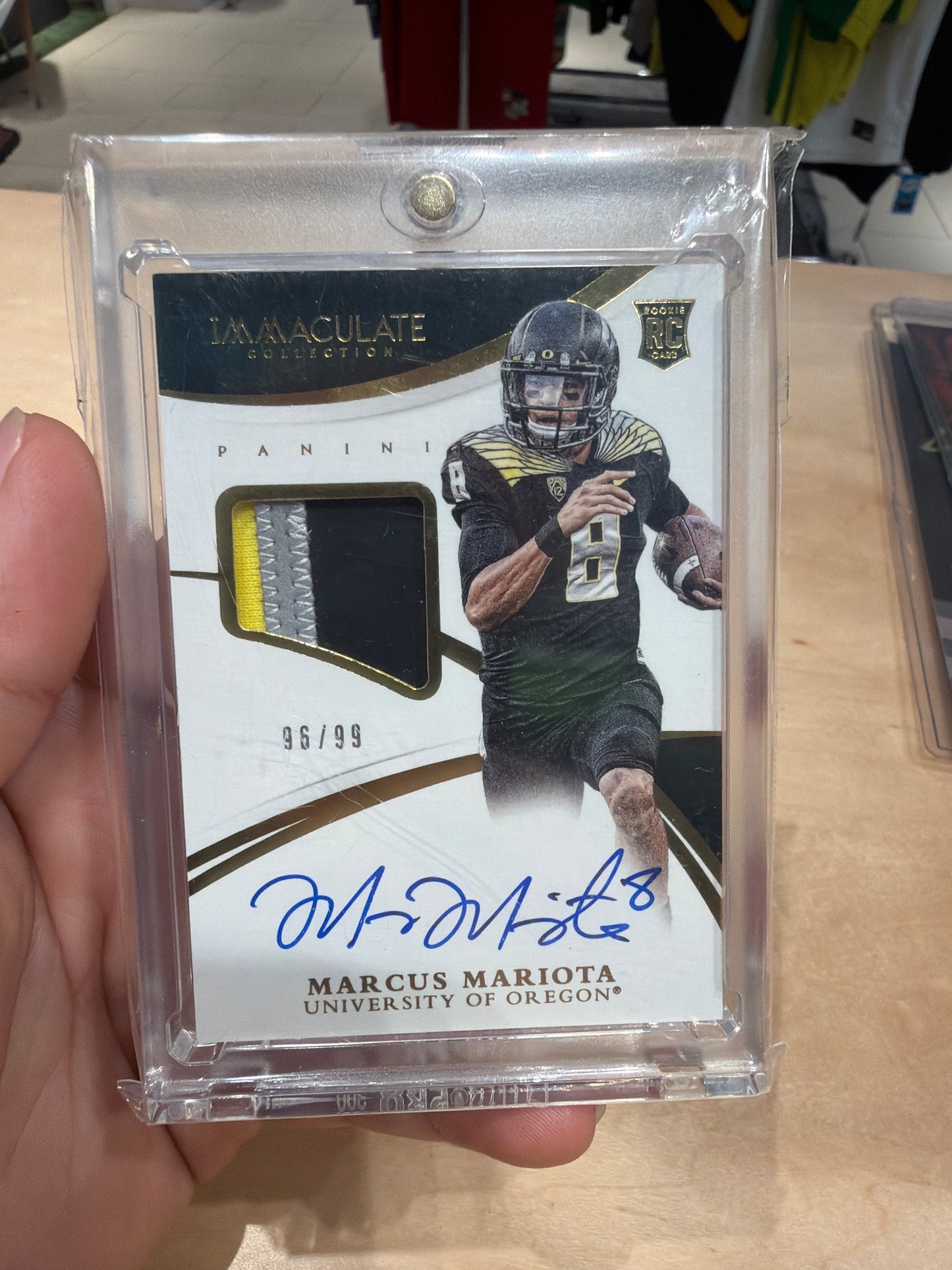 Marcus Mariota Rookie Auto Jersey Patch 96/99