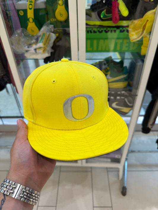 Oregon 1/100 Yellow SnapBack Hat New