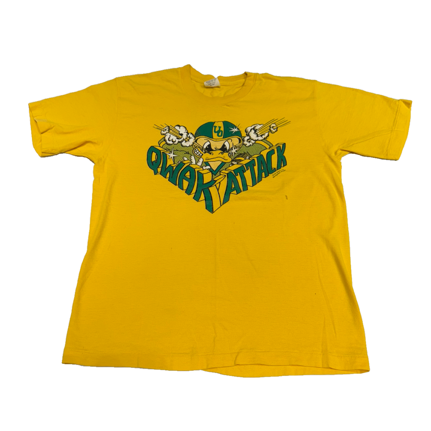 80s Oregon Yellow Quack Attack Tee