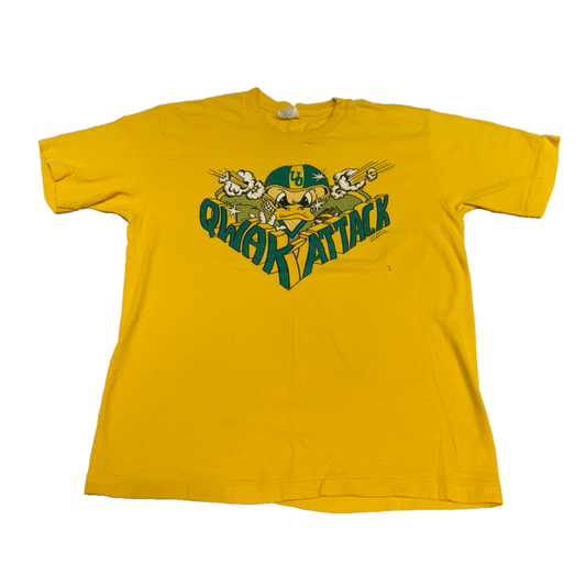 80s Oregon Yellow Quack Attack Tee