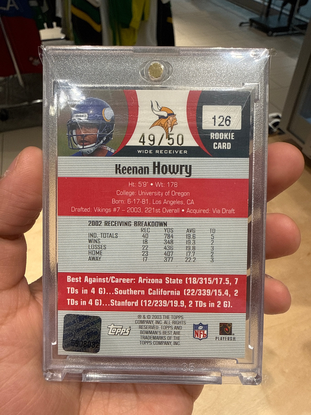 Keenan Howry Auto 49/50