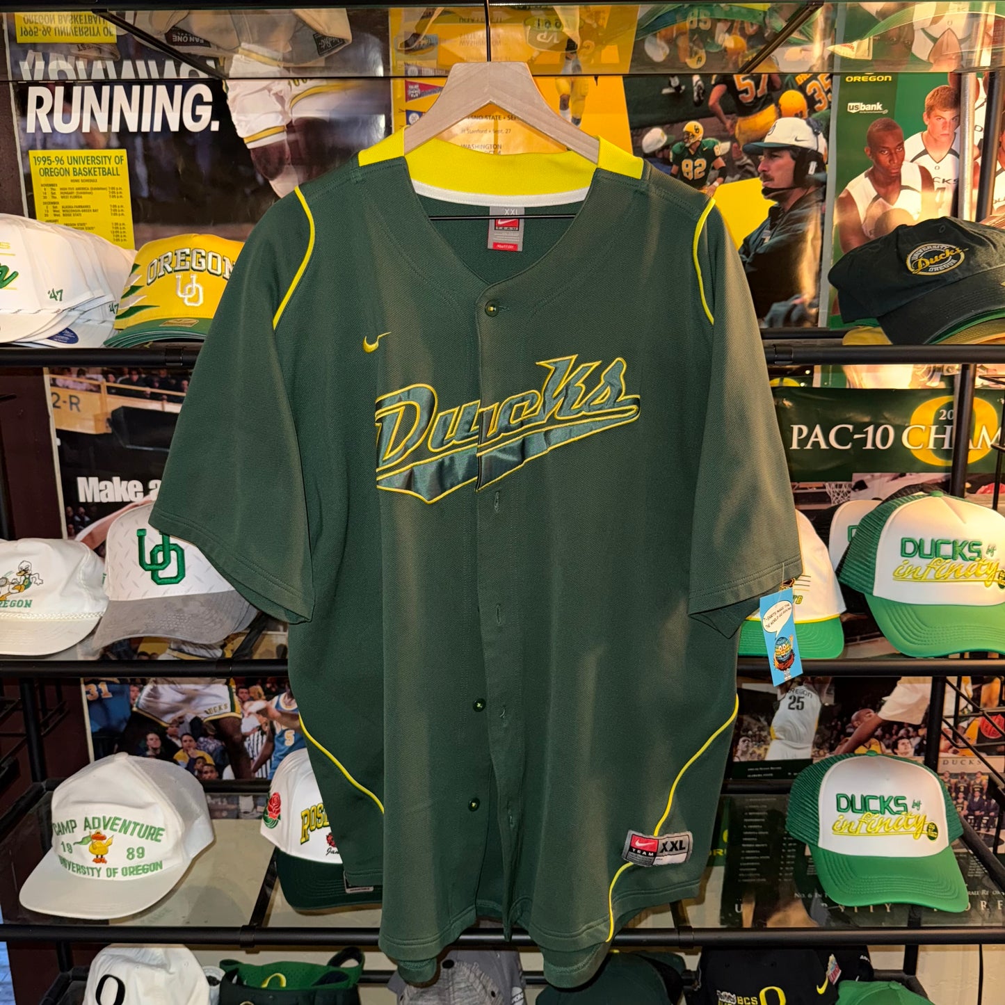 Oregon Ducks Baseball Jersey