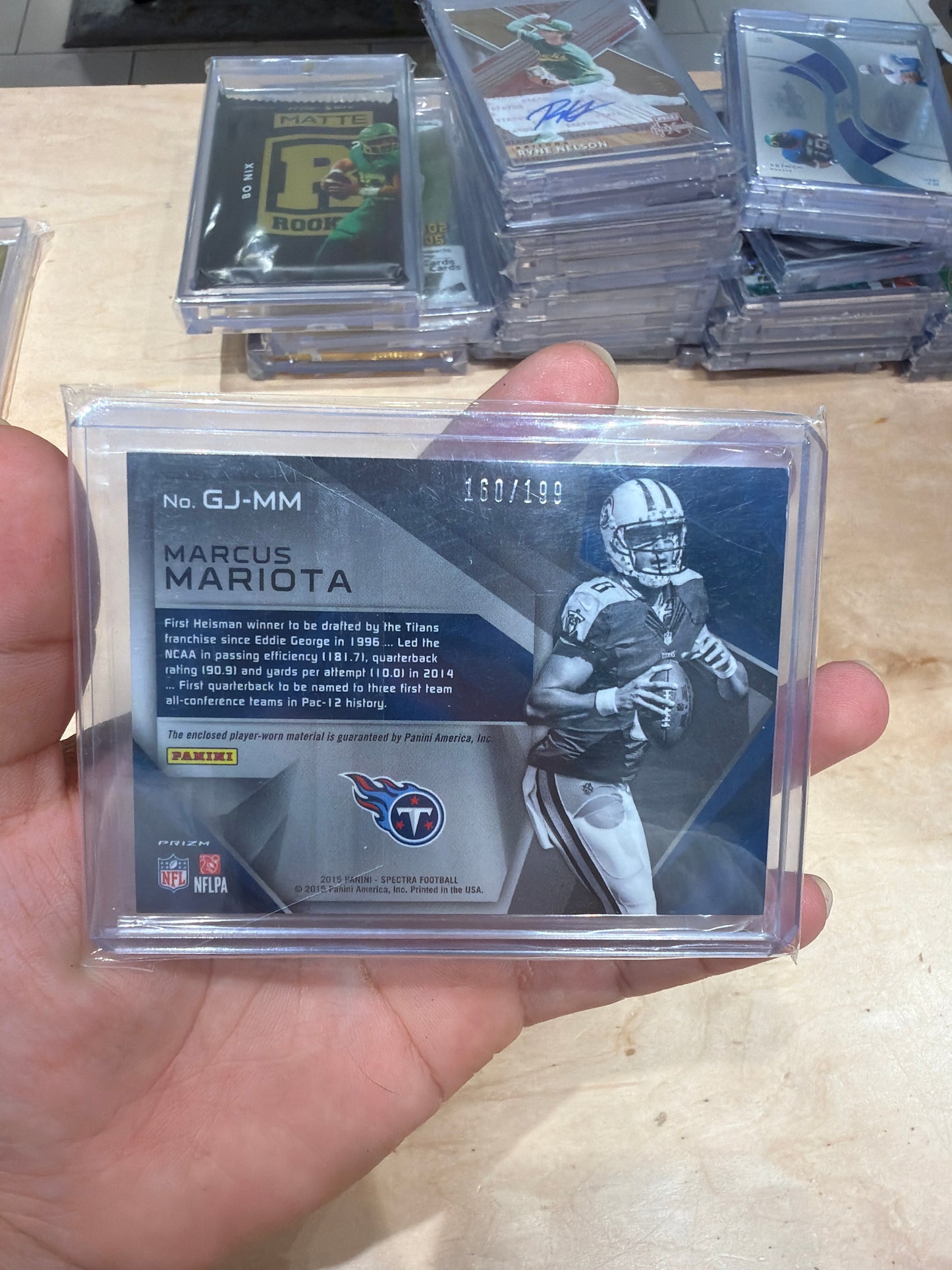 Marcus Mariota Rookie Patch 160/199