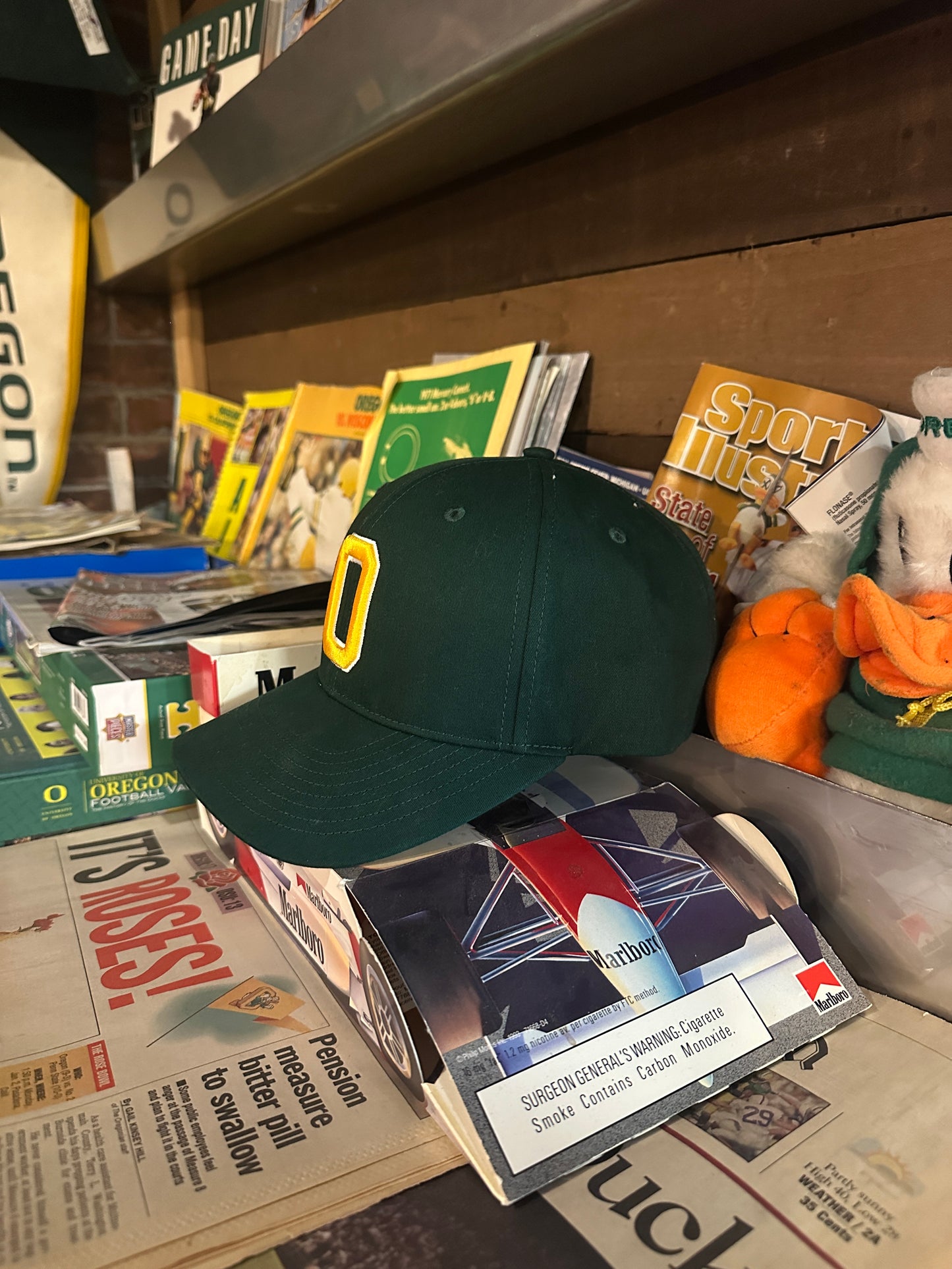 Oregon Baseball Team Issued SnapBack